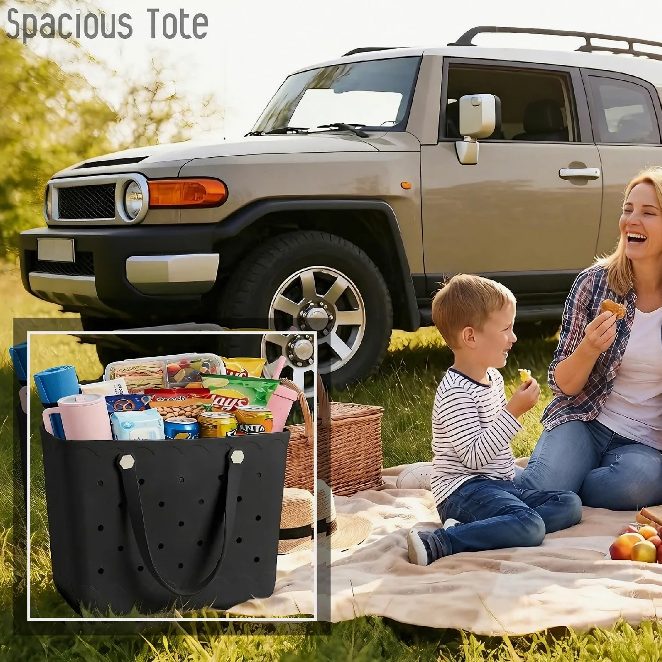 Bolsa de goma para playa, impermeable, a prueba de puntas, para playa, barco, piscina, deportes