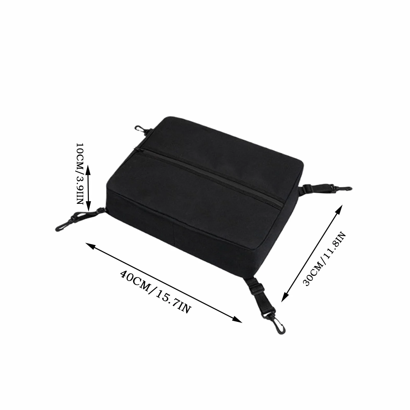 Paddle Board Deck Bag, Surfboard Storage Mesh Pouch, Zippered Stand Up Paddleboard Accessory, Waterproof and Lightweight Gear Organizer for Kayaking, Outdoor Adventures