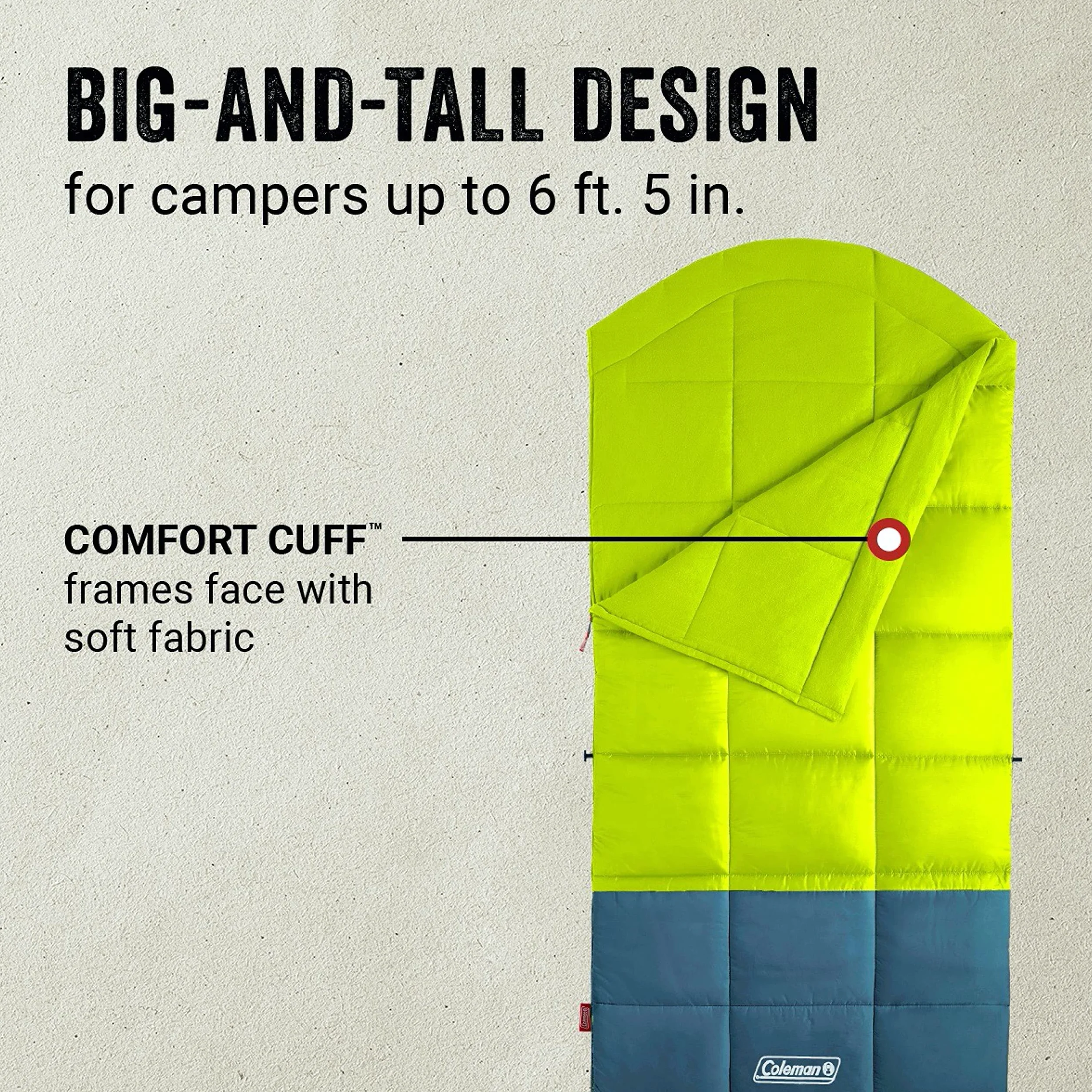 Saco de dormir Coleman | Kompact