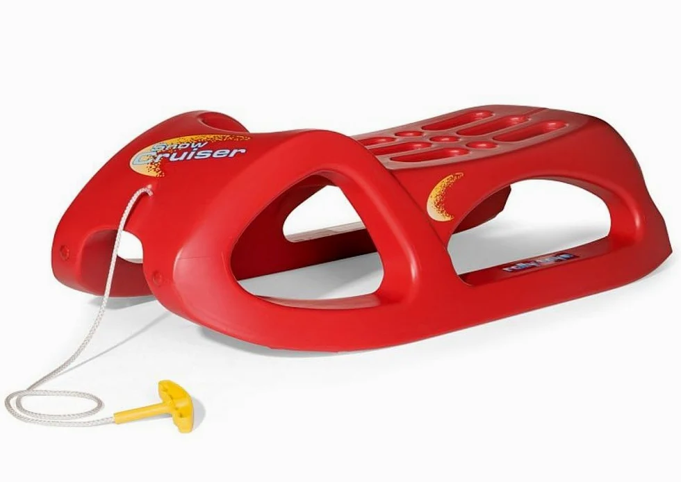 RollyToys rollySnow Cruiser patines con raíles de acero con cuerda de tracción a partir de 3 años