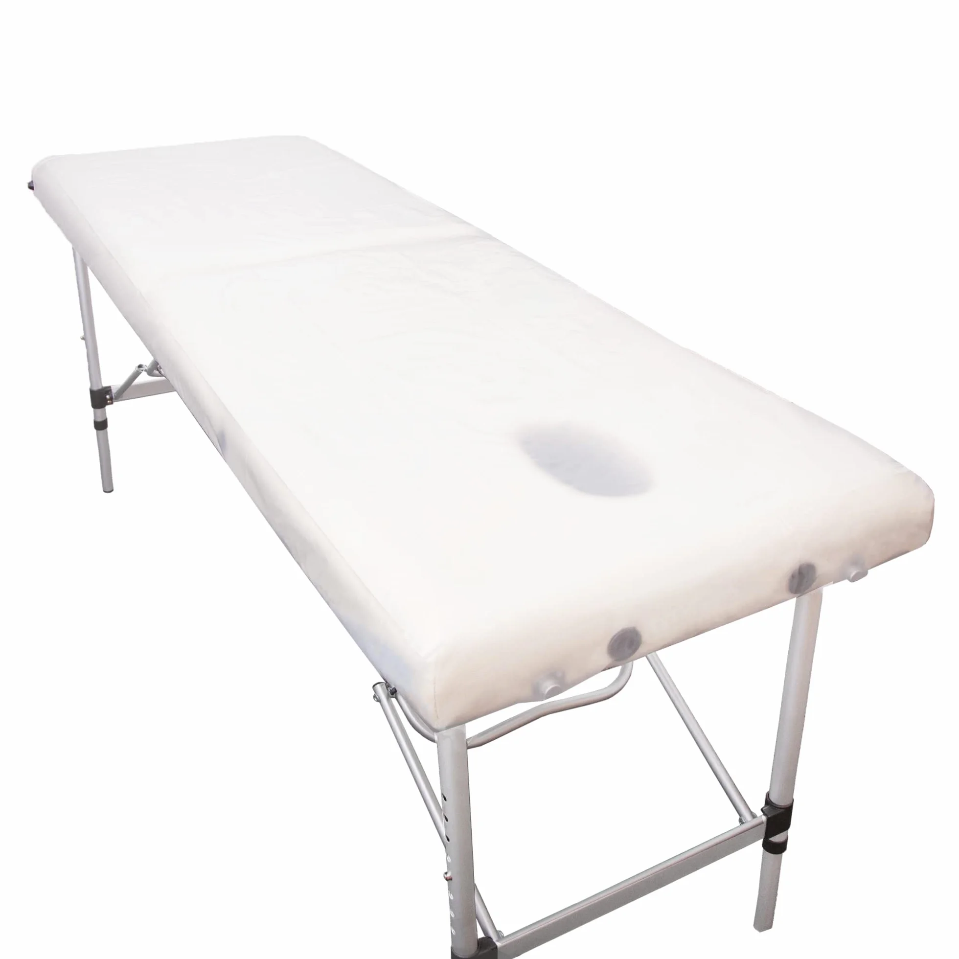 Aztex Cubierta protectora de PVC para mesa de masaje con cintas de sujeción
