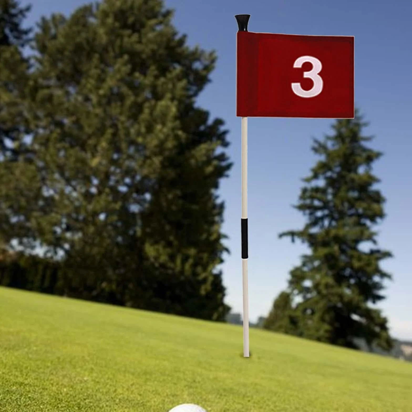 Juego de Bandera de Putting Bandera de Práctica de Golf, Idea de Regalo para El Césped, de Prácticas Y El Jardín.