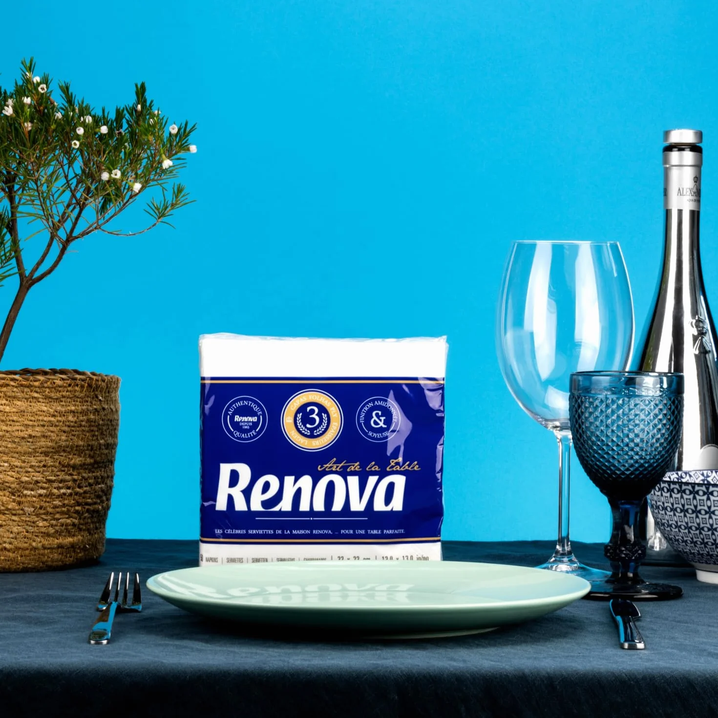 Renova Servilletas De Papel Art De La Table 50 Servilletas 3 Capas