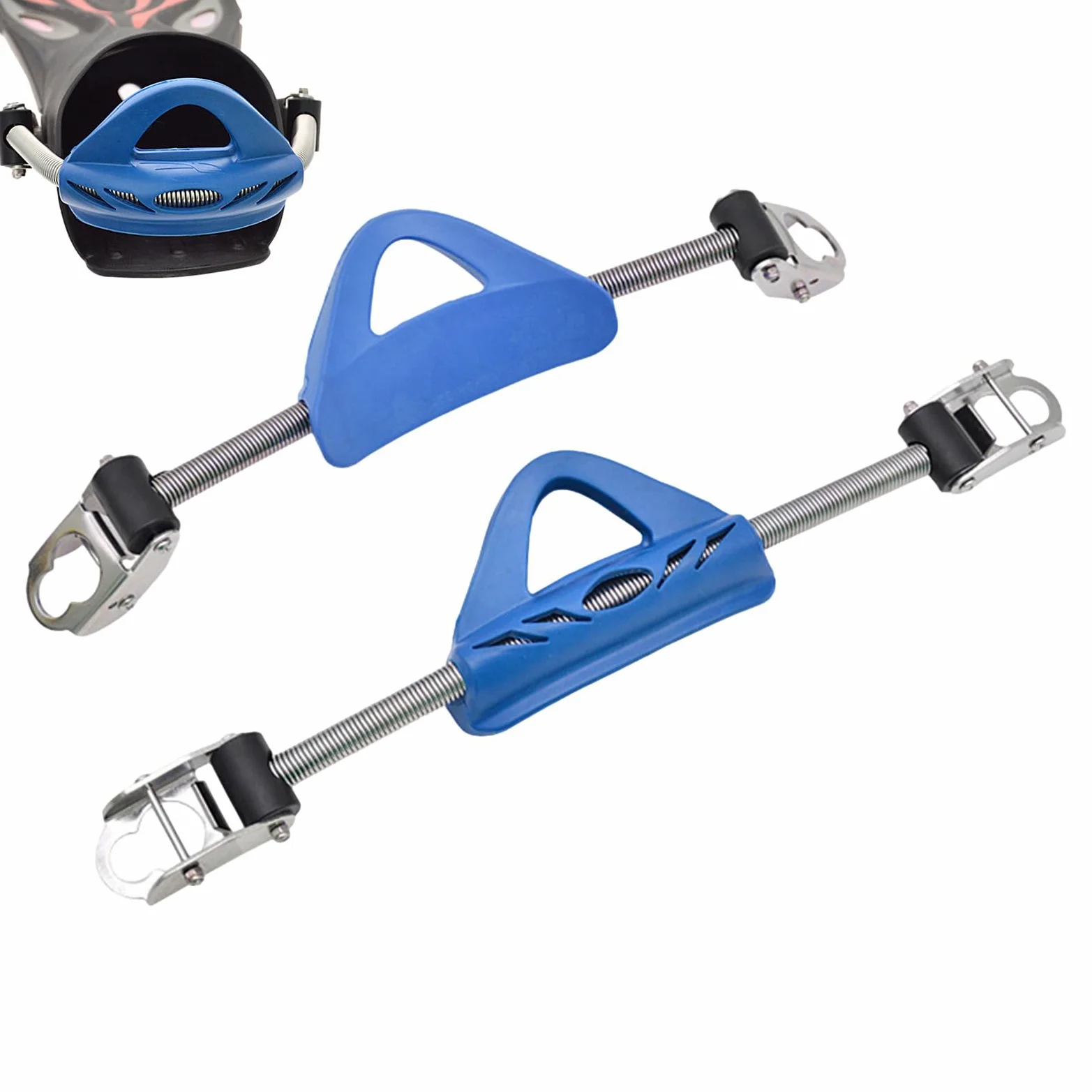 Correa de Aleta de Buceo Ajustable, Correa de Talón de Resorte de Aleta de | Buceo | Correas Ajustables de Acero Inoxidable para Buceo - de Aleta en el talón con Hebilla de liberación rápida,