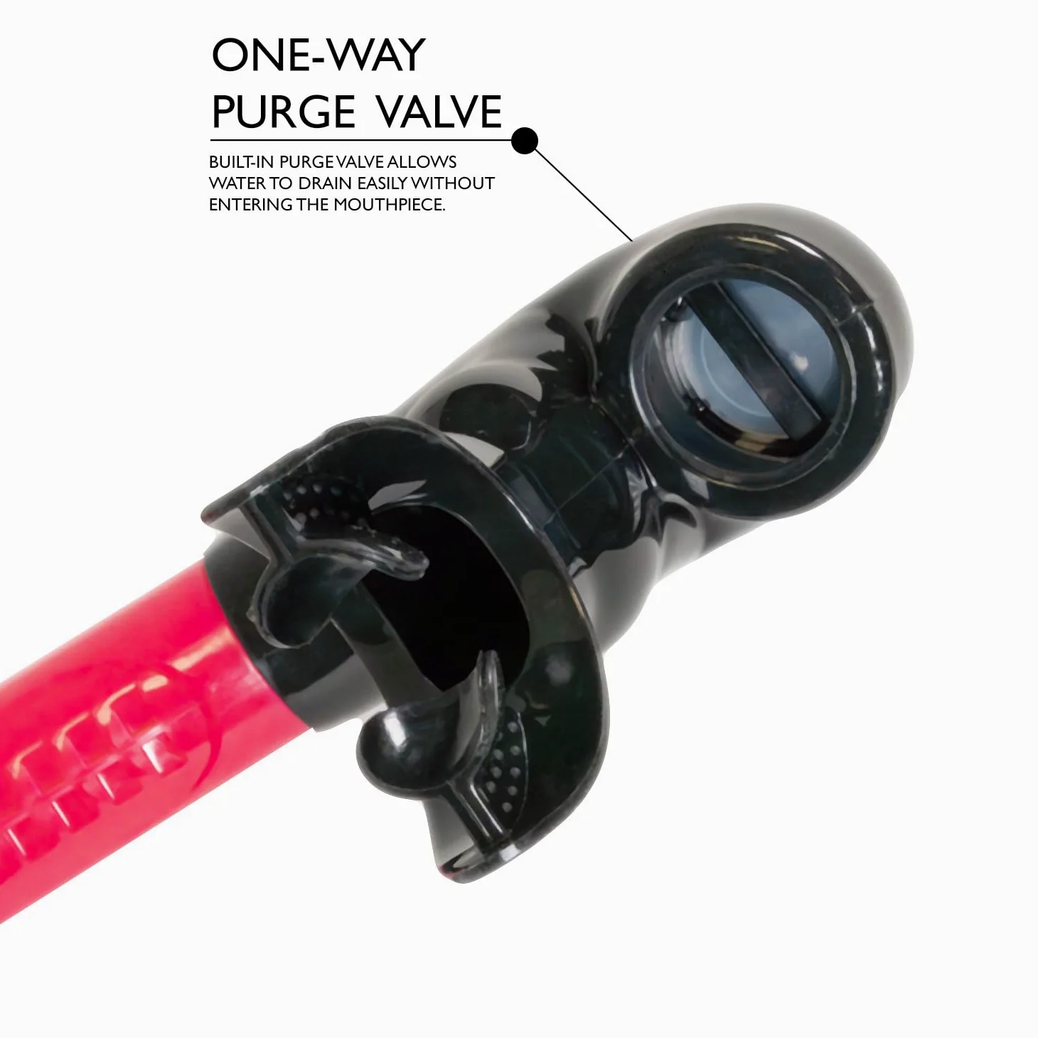 MARU Swim Training Snorkel for Pool – Centre Mount Swimming Snorkel for Adults & Kids, Stroke Technique & Lap Swimming