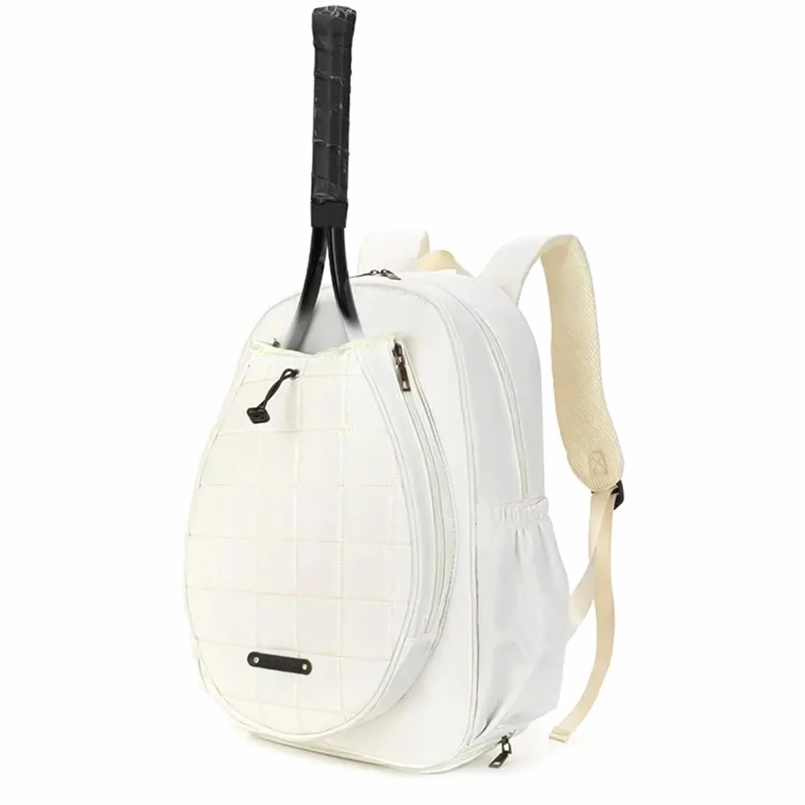 Fulenyi Mochila para Raqueta de Tenis, Mochila de Tenis para niños - Bolsa de Raqueta de Tenis Ajustable,Funda de Gran Capacidad para Raqueta de Tenis, Mochila Head Tennis para Adultos y niños