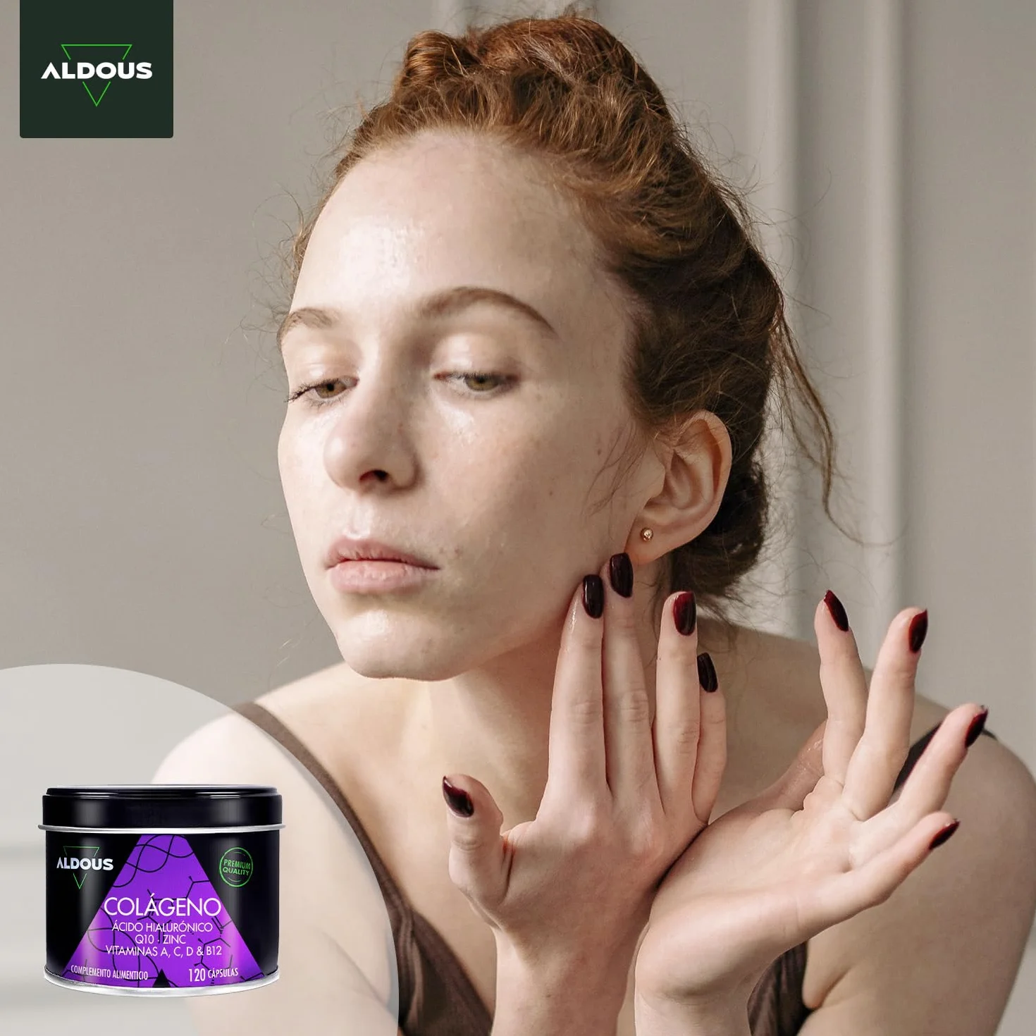 Colágeno Hidrolizado Puro + Ácido Hialurónico + Coenzima Q10 + Vitaminas B12 + Zinc 120 Días Máxima Dosis Fórmula Avanzada Articulaciones Piel Energía