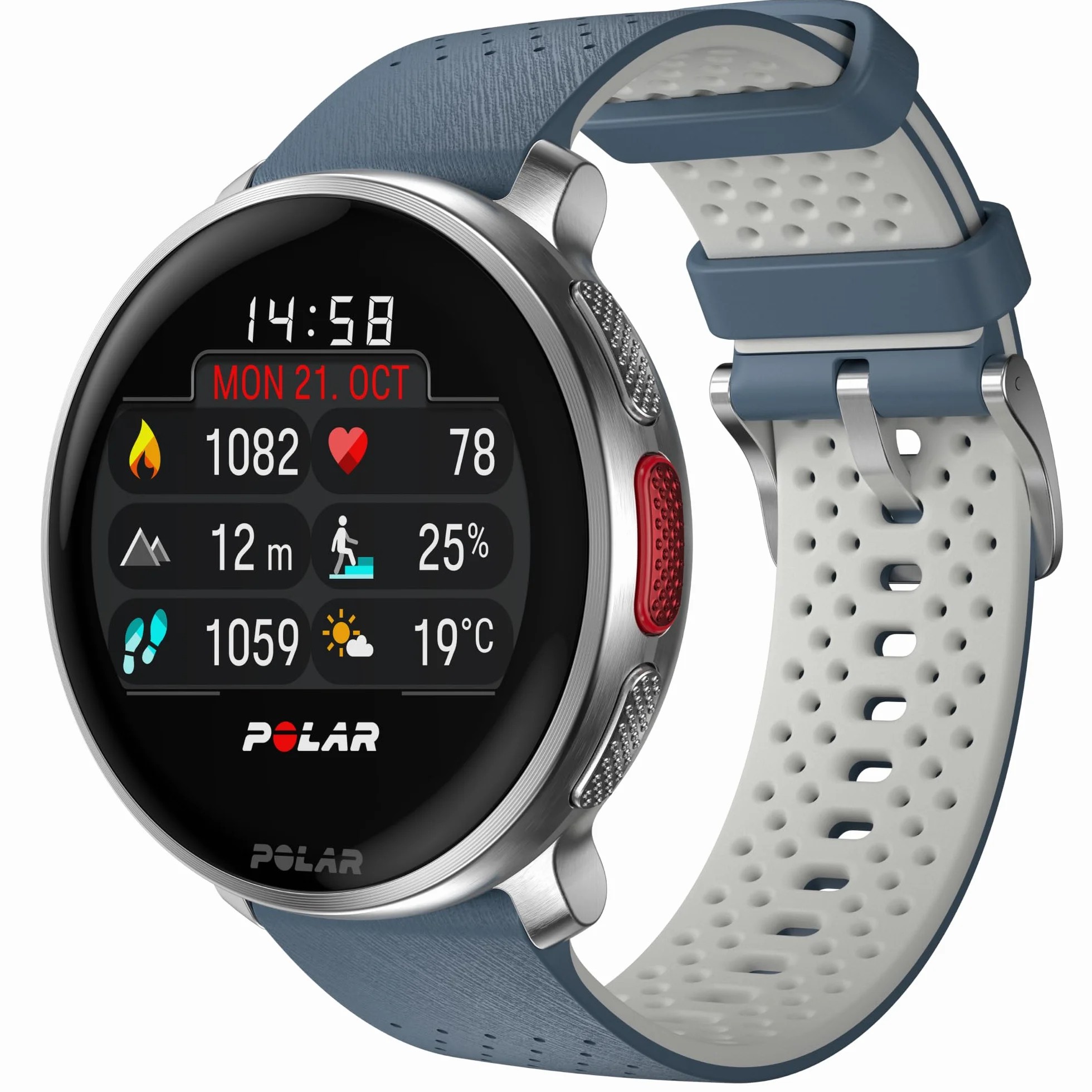 Polar Vantage V3 Reloj deportivo GPS Monitor frecuencia cardíaca batería ampliada mapas offline running triatlón