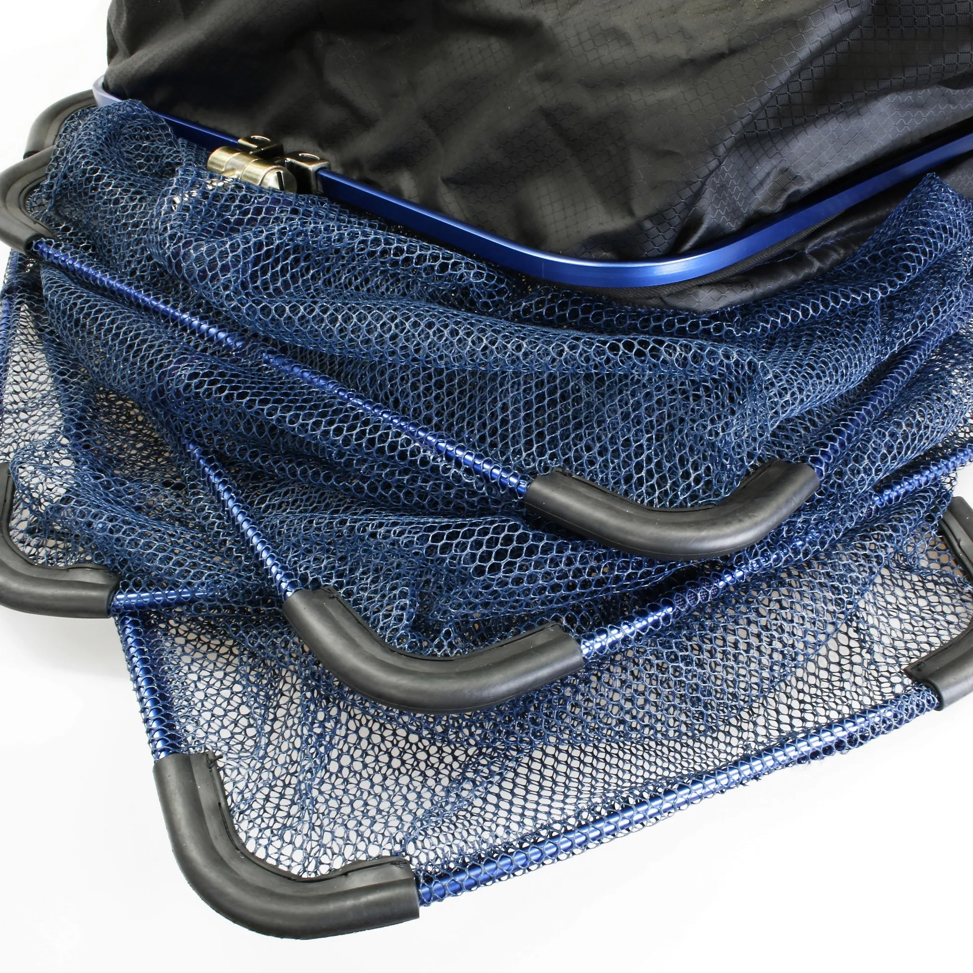 JVS Pro-Zone Gummi Keepnet Square - Rejilla de Goma de 3m para Pesca - Fuerte, Apta para Peces y Viene con una Bolsa de Red Pescadores