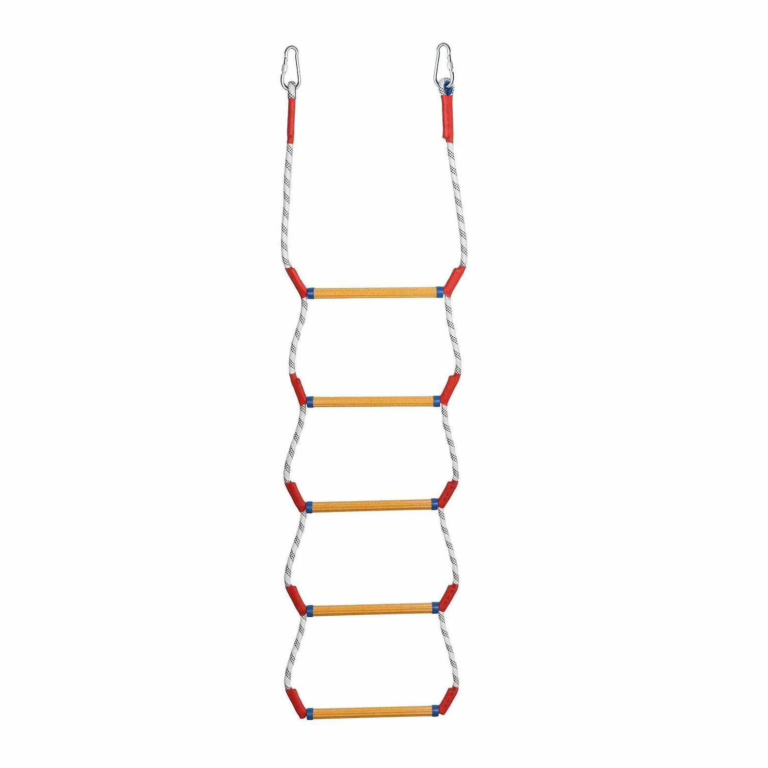 Escalera de cuerda para botes inflables, actividades al aire libre, resistente y duradera, capacidad de flotación para escalar y embarcar, escalera, Cinco neumáticos, 30x25cm