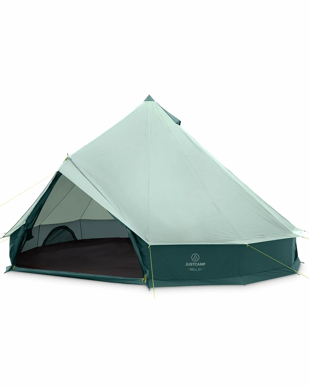 Justcamp Bell Tienda campaña Tipi, para Familiar, tamaños: 6, 8, 10, 12 Personas