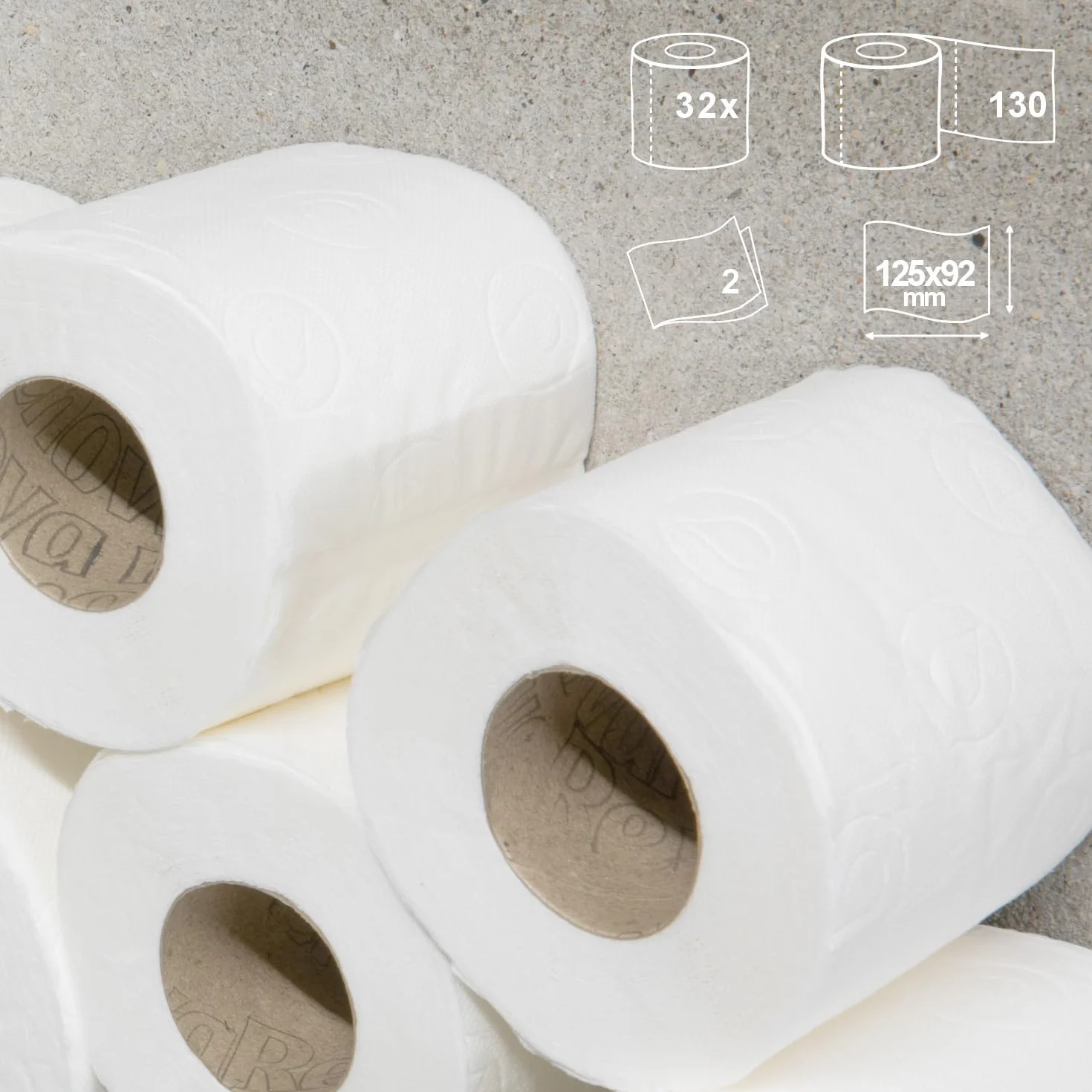 Renova Papel higiénico Super Blanco 32 rollos