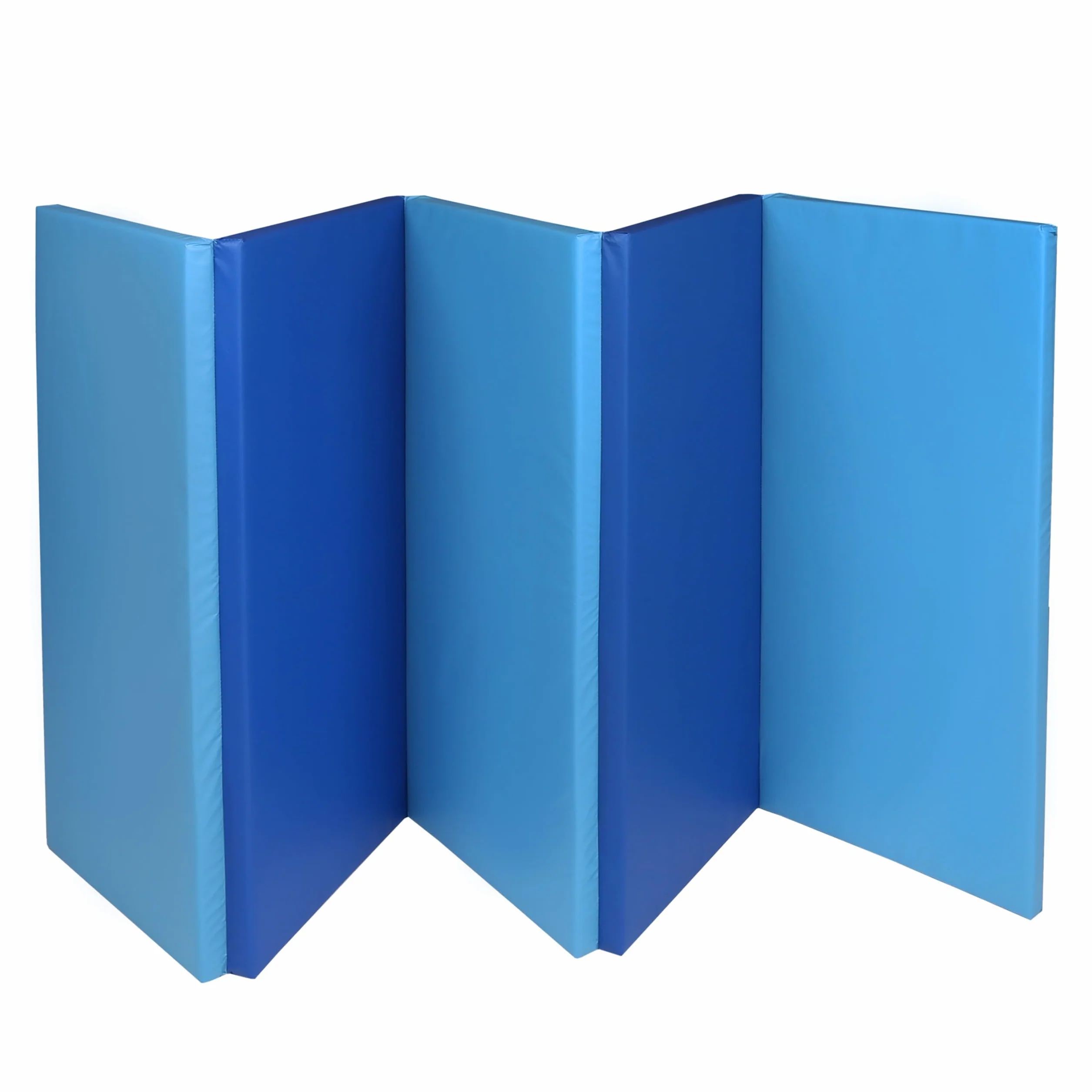 PLUFSIG Colchoneta de gimnasia plegable 78x185 cm Azul