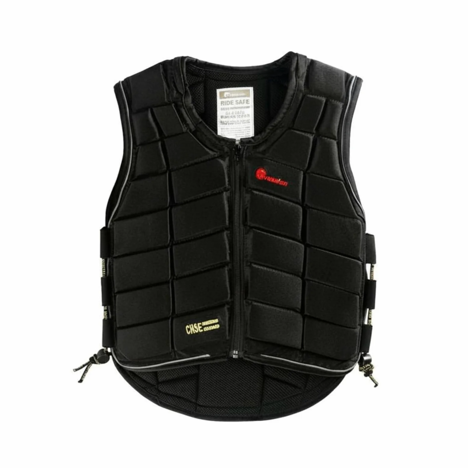 Chaleco de Ecuestre Chaleco Protector Chaleco de Equitación Protector de Torso Protector para Montar con Secciones Acolchadas Que Protegen Ante