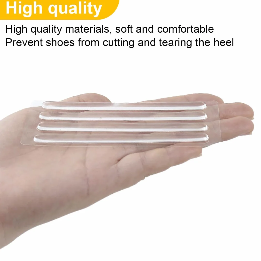 Antirozaduras Zapatos de Tacón Alto Cinta Adhesiva Almohadillas de Gel de Silicona Forro Sandalia Cojín para Mujeres