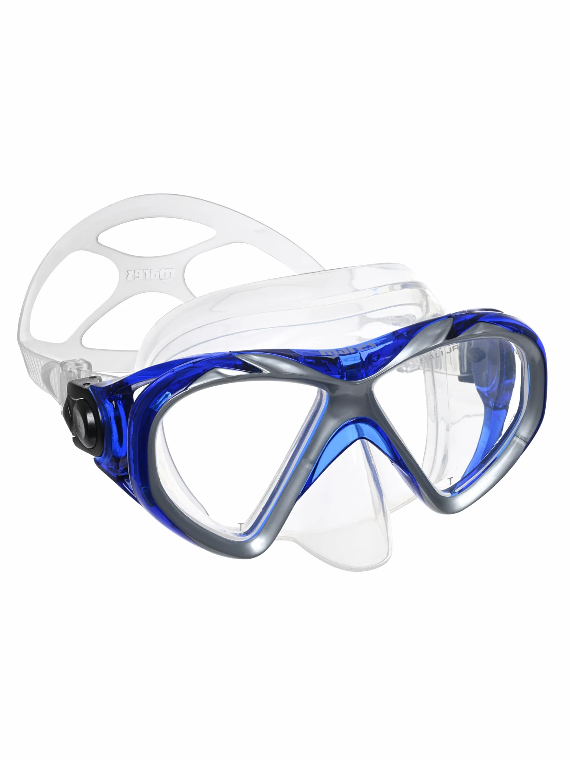 Mares Combo Bali Splash JR – Kit de Máscara de Tuba Junior, Vidrio Templado, Snorkel Splash Top, Edades 7+