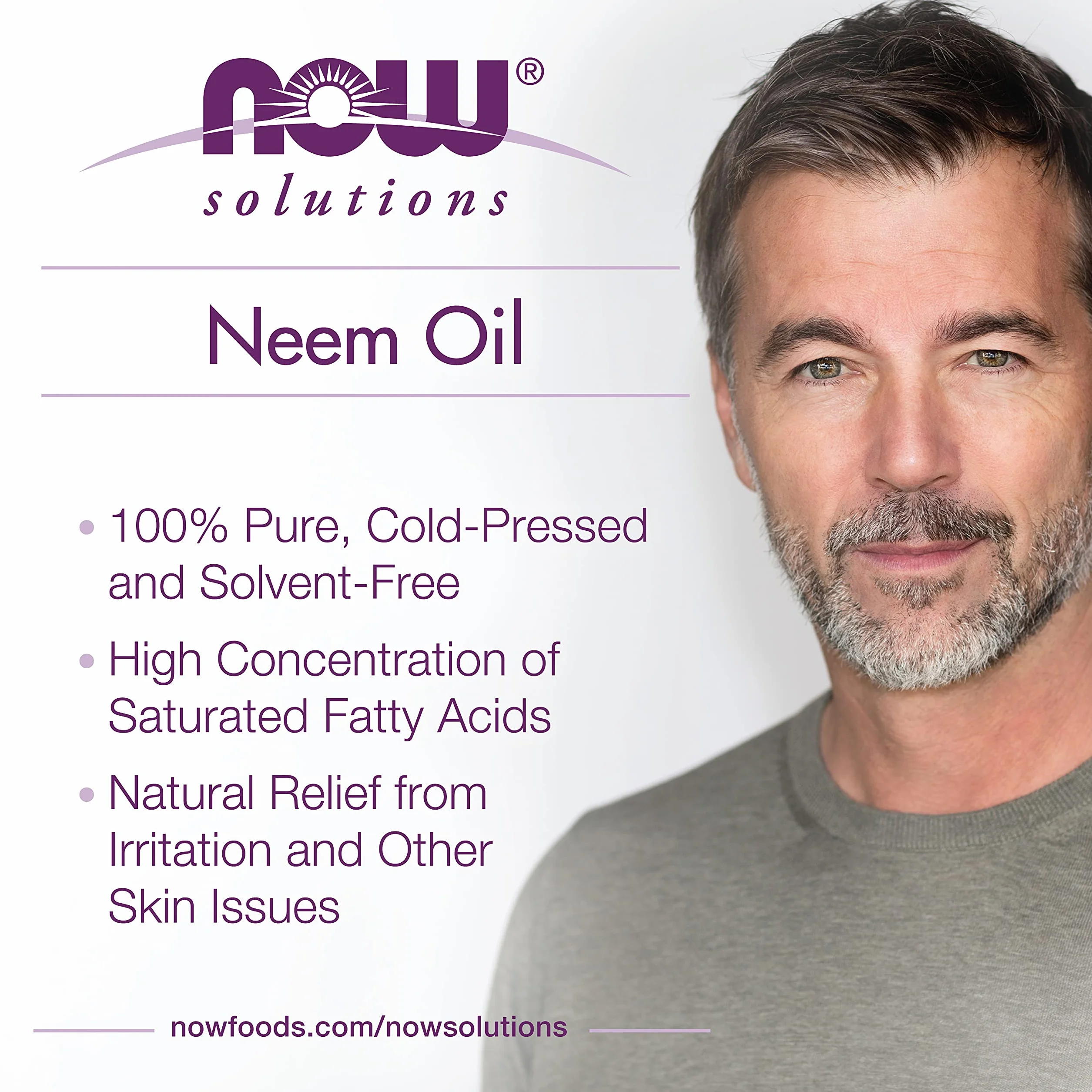 Now Foods Aceite de Neem Puro 30 ml