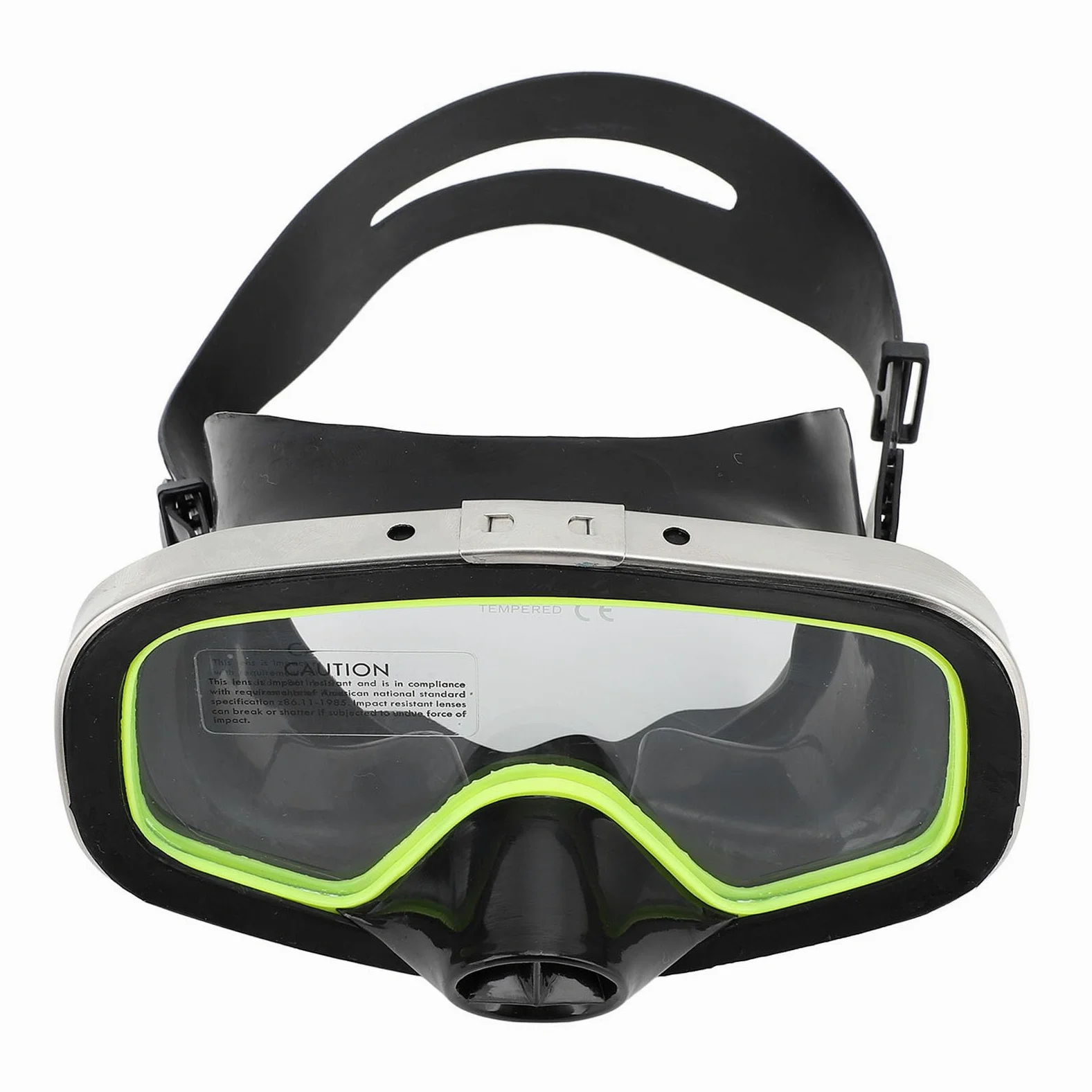 Gafas de buceo de silicona, lentes de vidrio templado impermeables, gafas subacuáticas para nadar y bucear