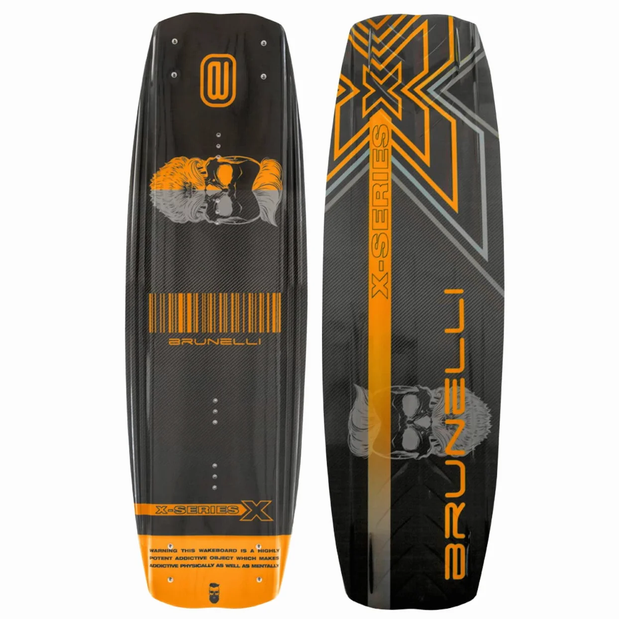 Brunelli Jobe Maze - Juego de wakeboard (carbono, 138 cm)