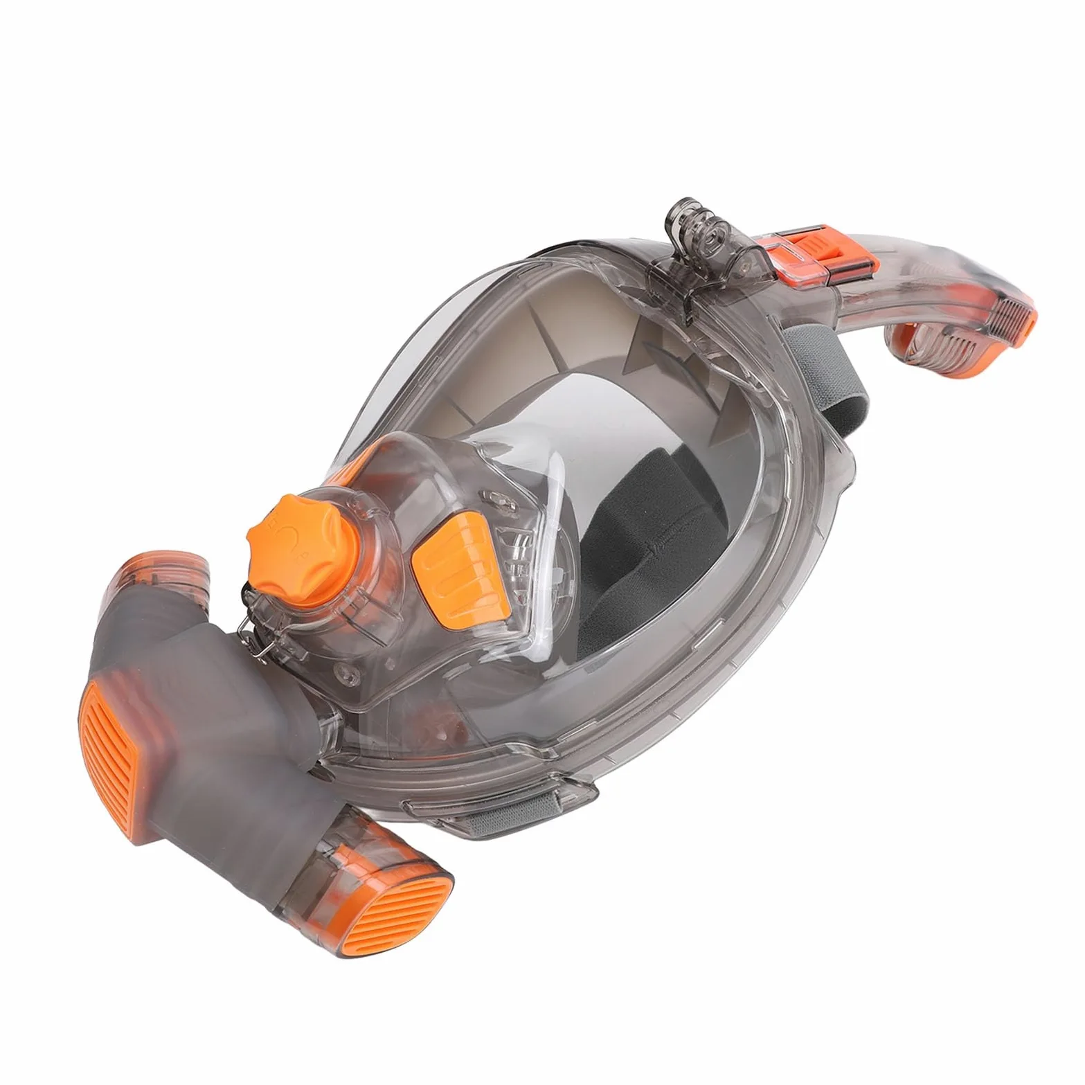 Gafas de Snorkel de Cara Completa Gafas de Snorkel con Vista panorámica de 180 Grados con tecnología de Niebla Tubo de respiración Plegable y Tornillo de Montaje de