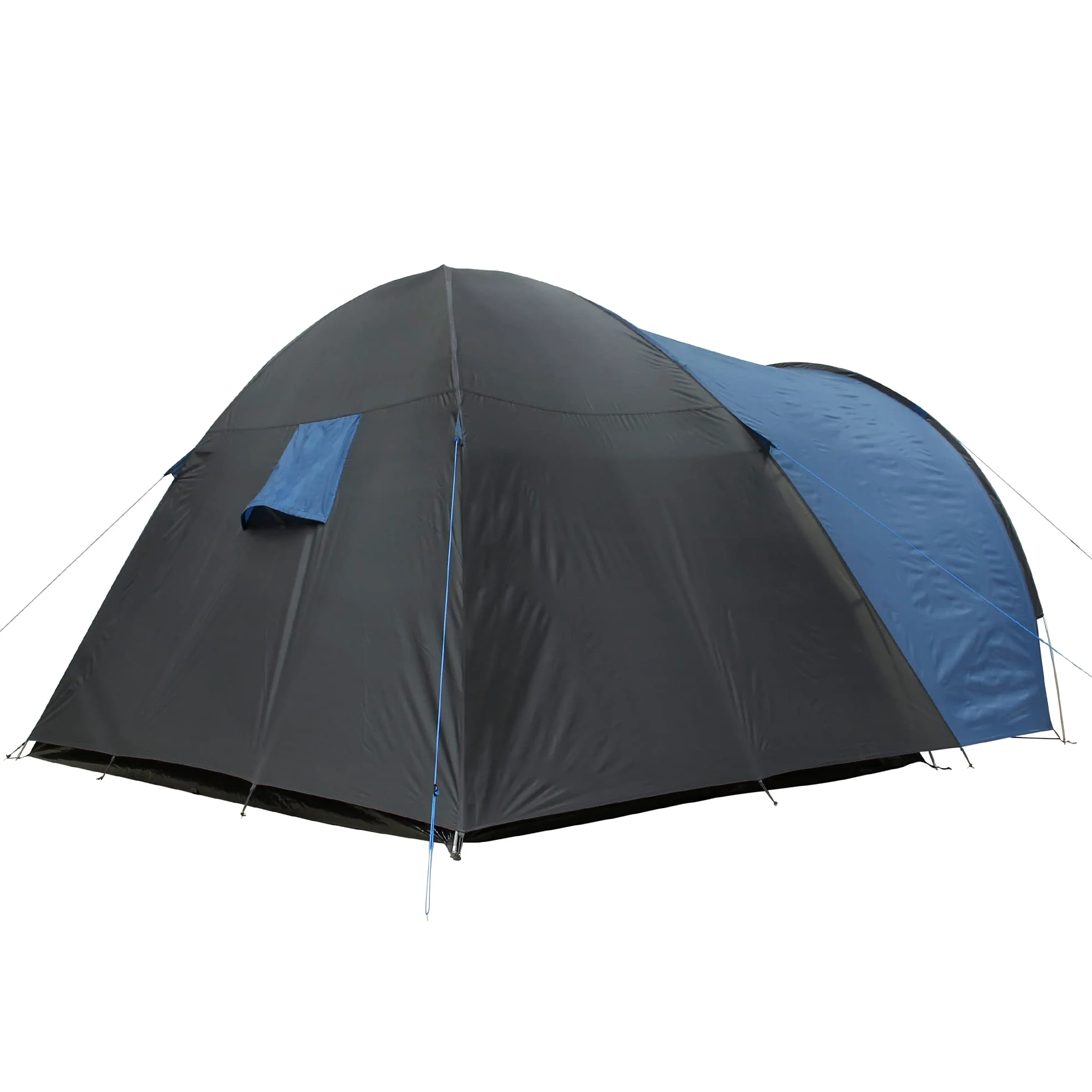 your GEAR Cetona - Tienda de campaña en 2 tamaños para 4 o 5 hombres, tienda de campaña con columna de agua de 3000 mm, sala de estar / antesa, 2 entradas, altura de pie, cabina oscura para dormir,