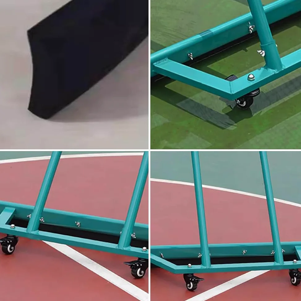 Limpiador de Superficies para canchas de Tenis, Limpiador de Superficies para Pisos de estadios, Rodillo Limpiador para canchas de Baloncesto, cancha de Tenis con 2 Hojas d,