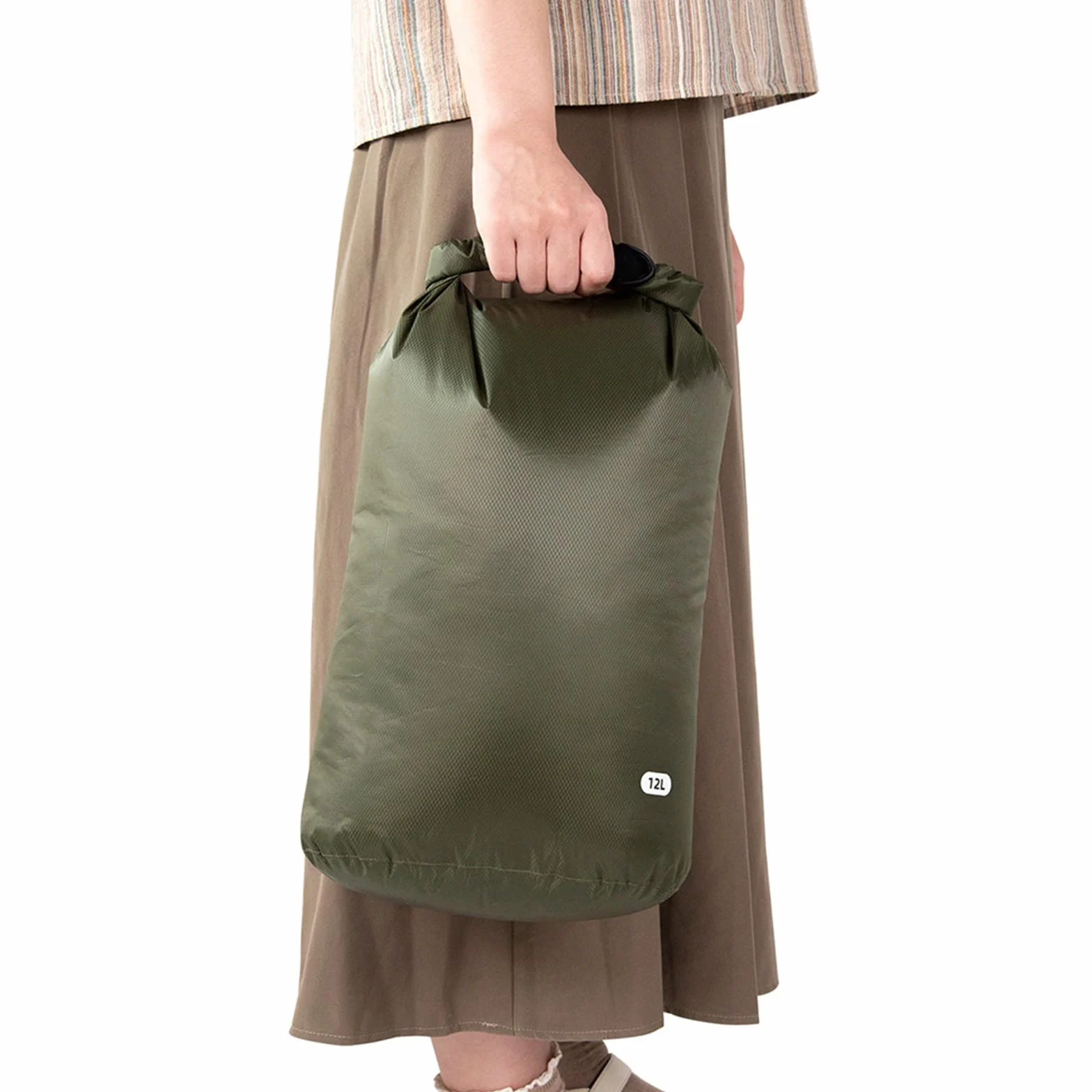 Bolsa seca de nailon de gran capacidad, organizadores ligeros para deportes acuáticos, al aire libre, bolsa impermeable