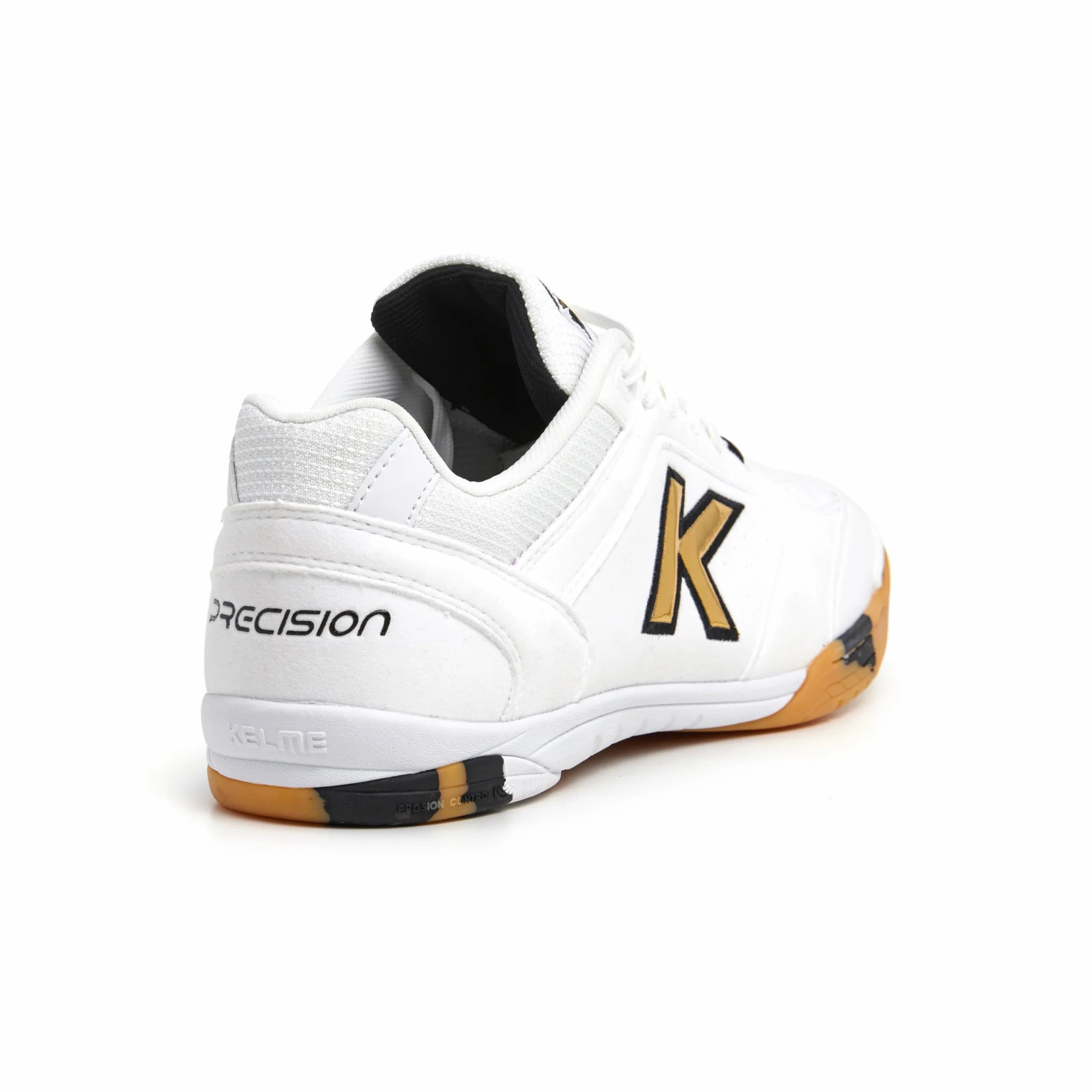 KELME Zapatillas De Fútbol Sala Special Player Precision Blanco Dorado Negro