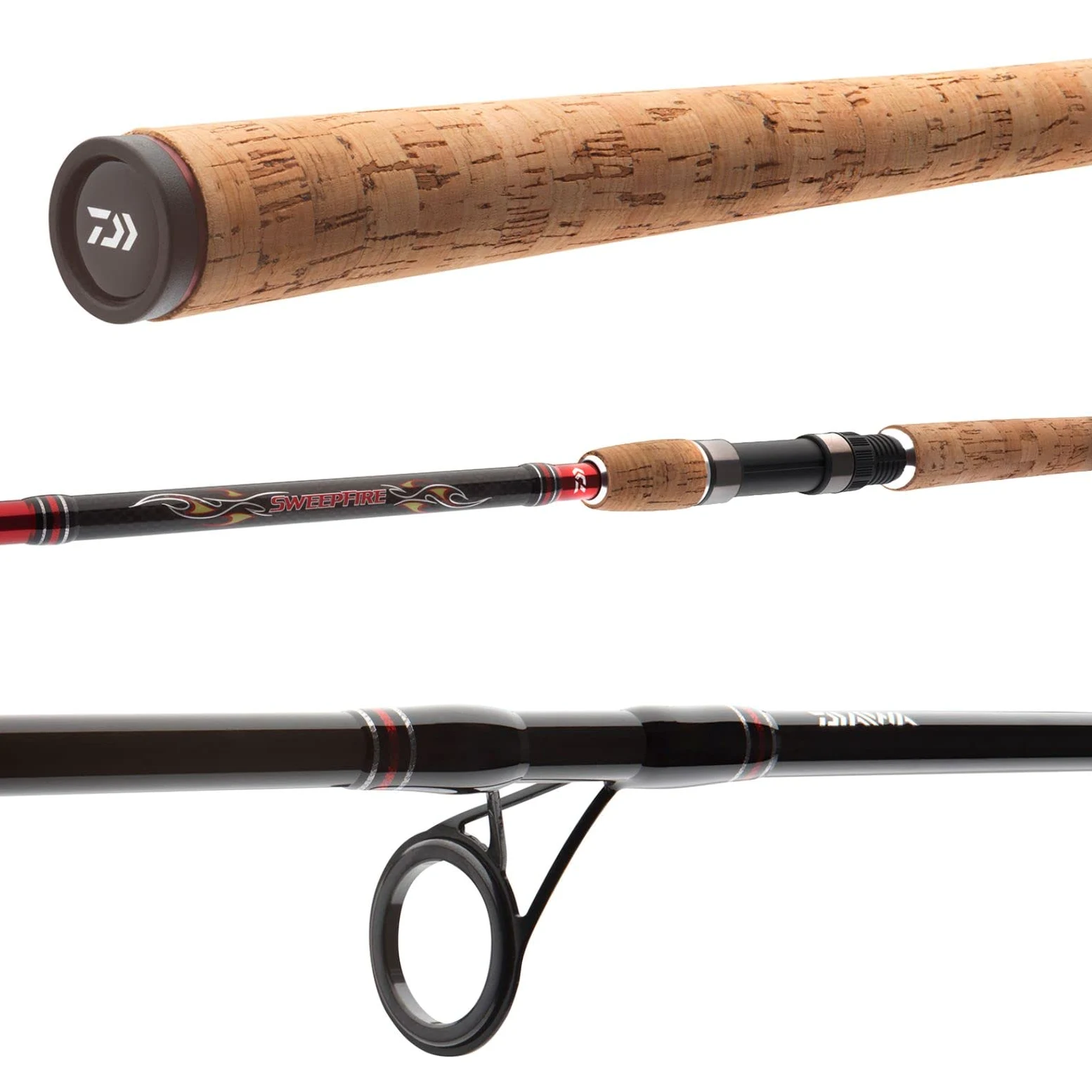 Daiwa Sweepfire Spin Caña de Pescar 3,00 m 10-40 g