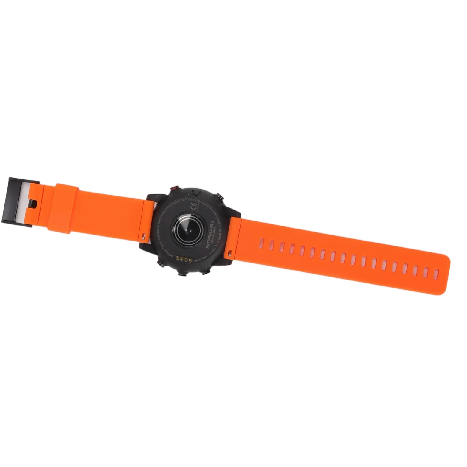 LEYT Reloj de Ordenador de Buceo, Pantalla Clara, Ubicación de Brújula Digital, Reloj Inteligente Resistente Al Agua, Seguimiento de Nuestra Ruta para Montañismo (Naranja)