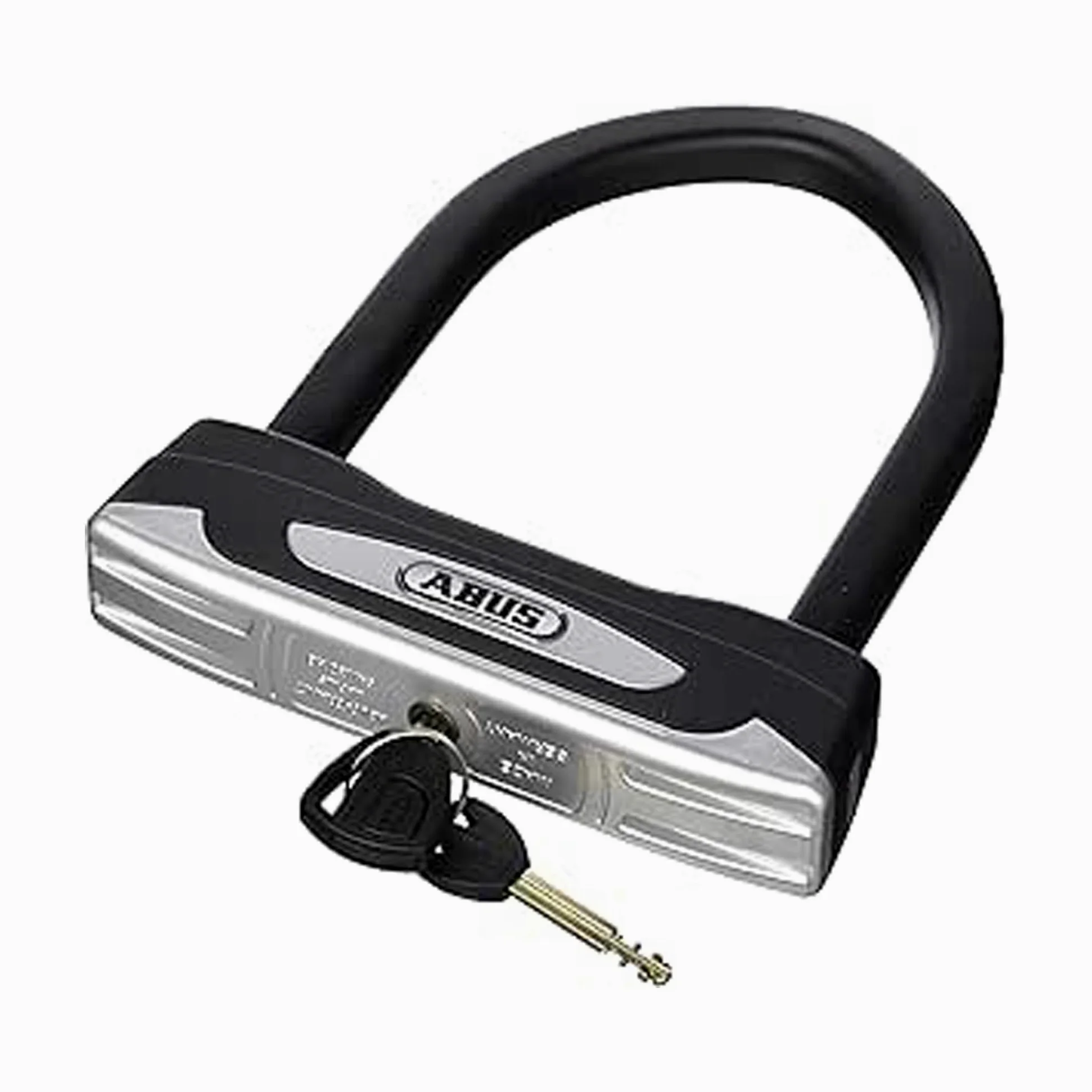 ABUS Granit X Plus 54 Mini, 18512, negro | Candado para bicicleta con barra parabólica, cilindro XPlus, tecnología Power Cell