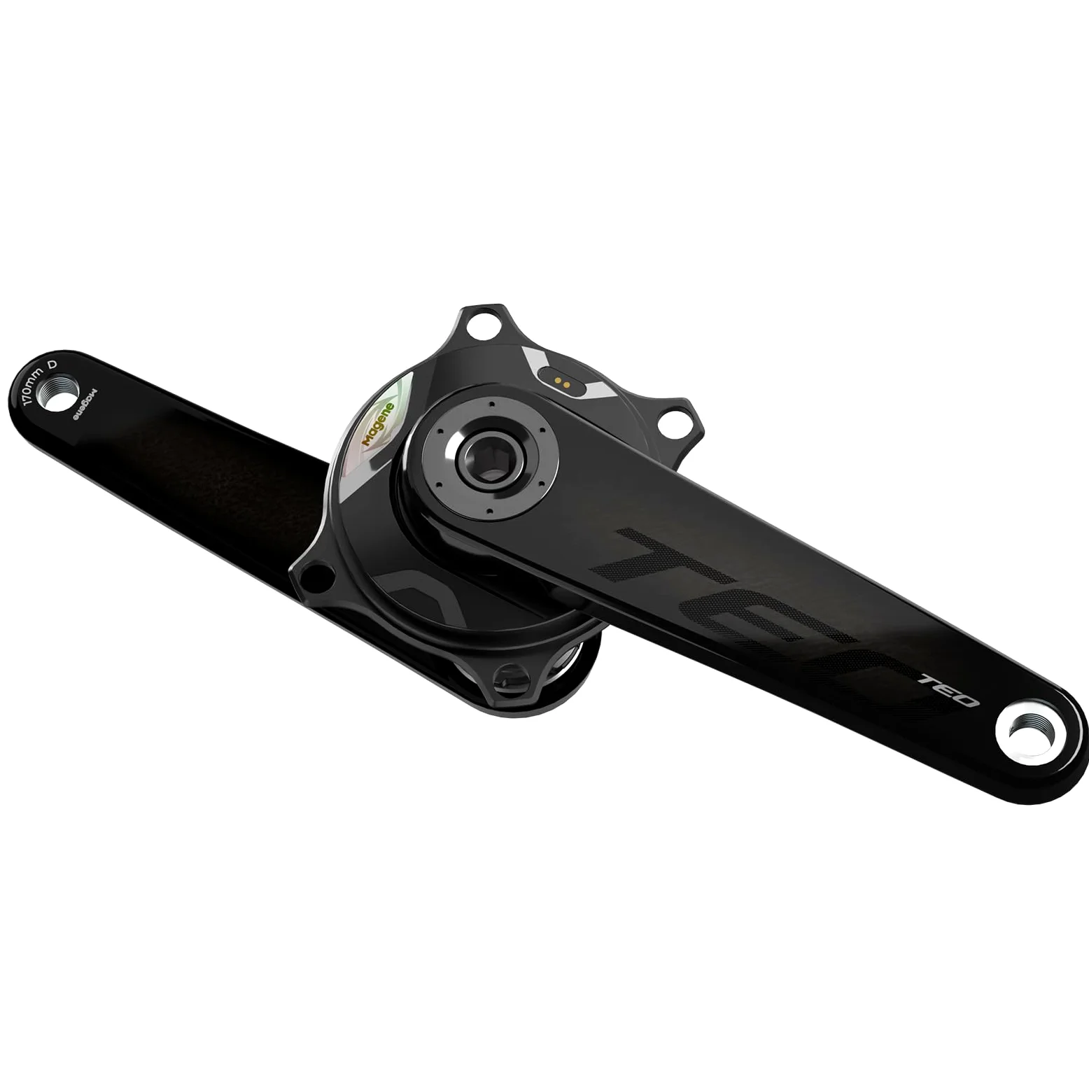 Magene TEO Bielas Medidor de Potencia P515 110BCD 29MM Eje Carbono Ant Bluetooth