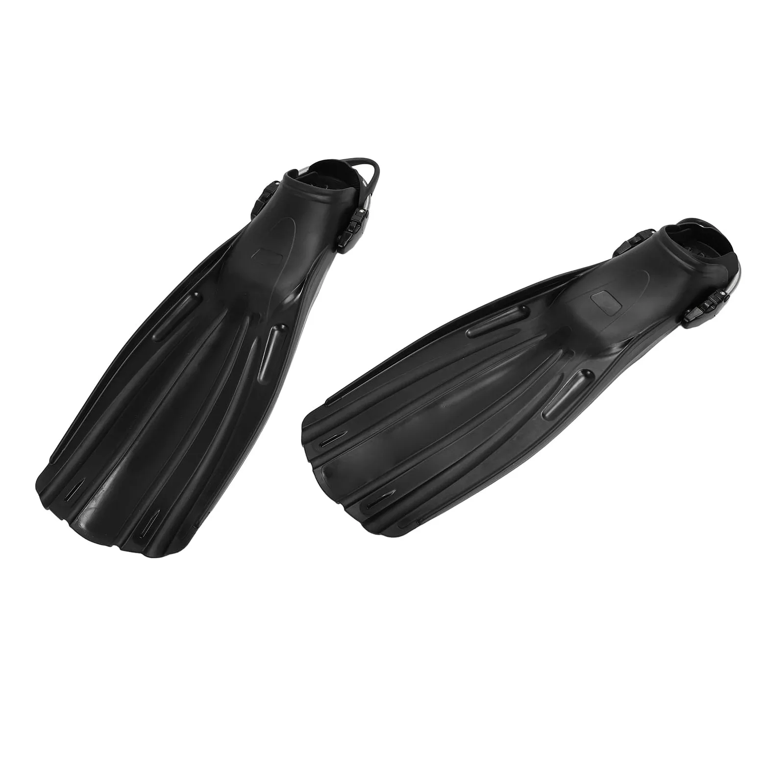 Jiawu Aleta para Pie de Buceo, Diseño Ergonómico, Aletas de Snorkel con Suela de PP Livianas, Aleta de Buceo en Apnea con Cordones de Resorte Ajustables para , Snorkel, Natación, en Apnea