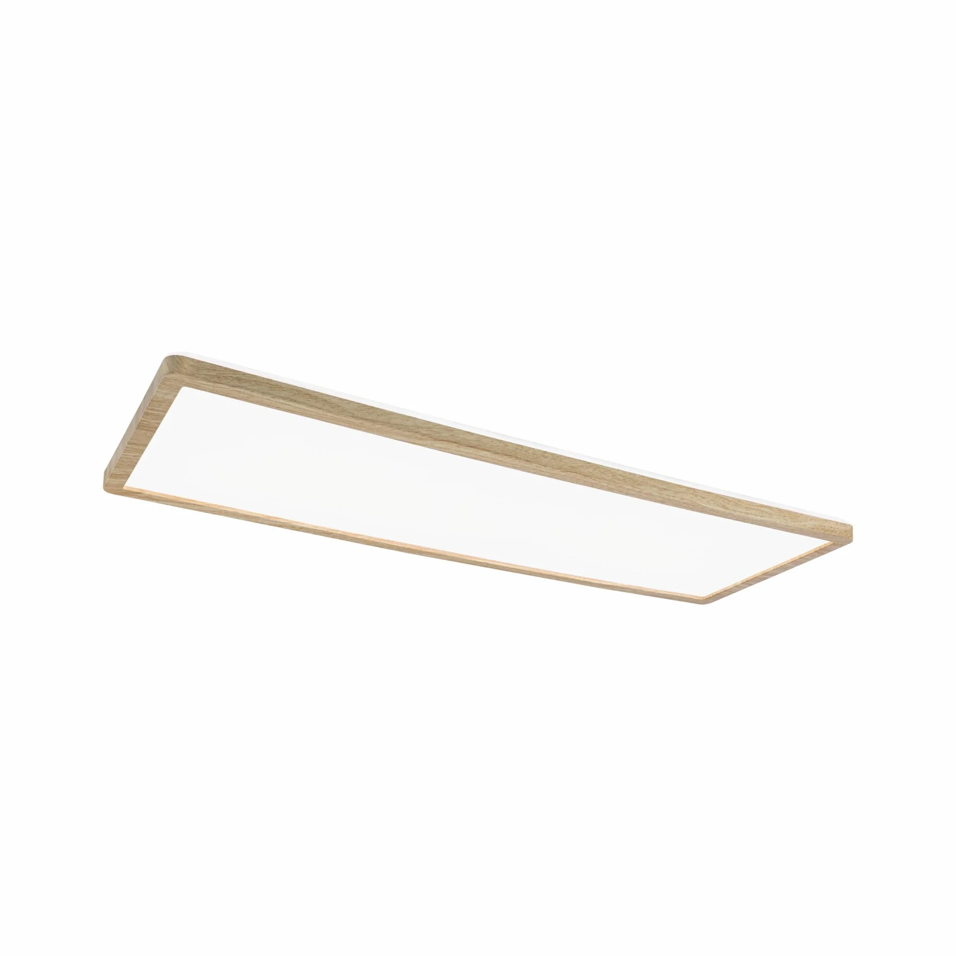 Paulmann Panel LED Atria Shine plafón cuadrado IP44 22W 2300lm 580mmx200mm acabado madera 4000K