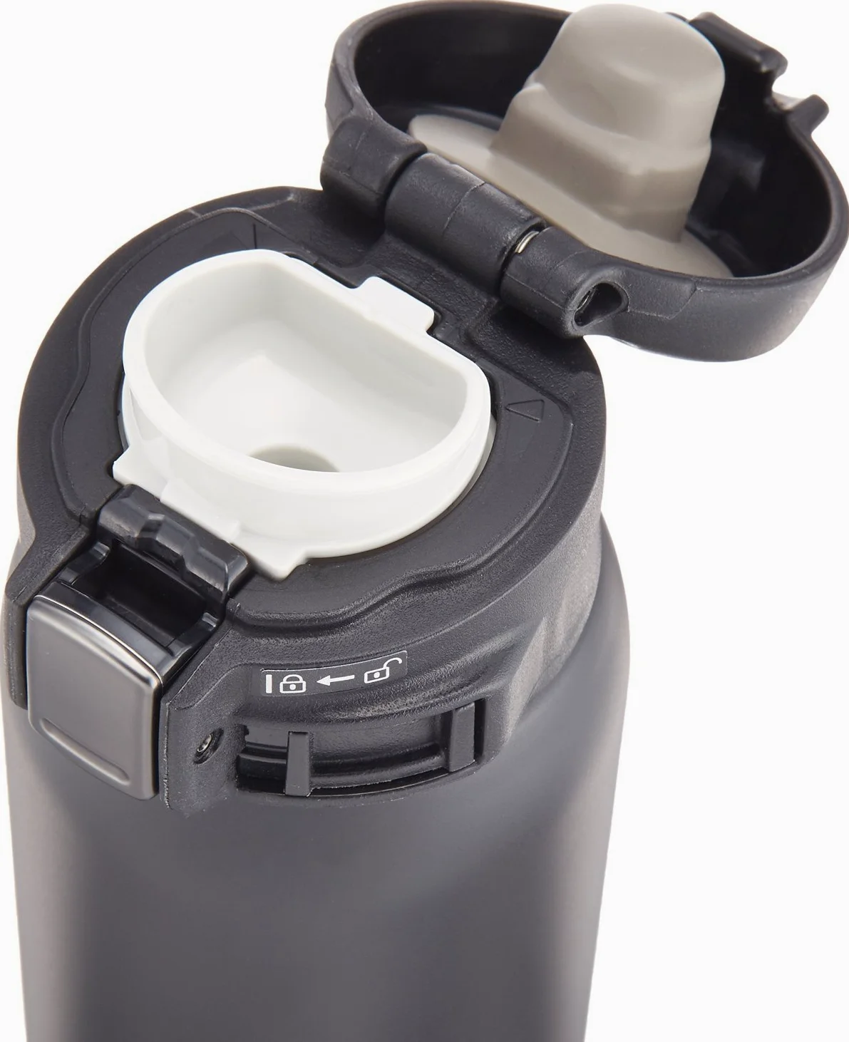 Zojirushi SM-SA60 BA - Termo de acero inoxidable, color negro, 600 ml