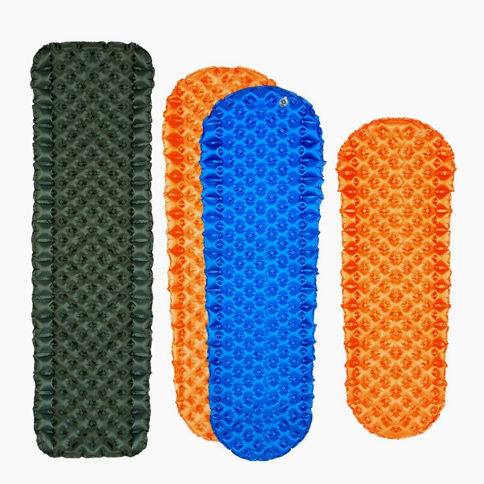 Colchoneta para Acampar Colchón Inflable Colchón de Aire Plegable para Acampar Colchoneta Inflable Ultraligera para Acampar Colchoneta para Dormir Viajes Senderismo Tienda de campaña Esteras