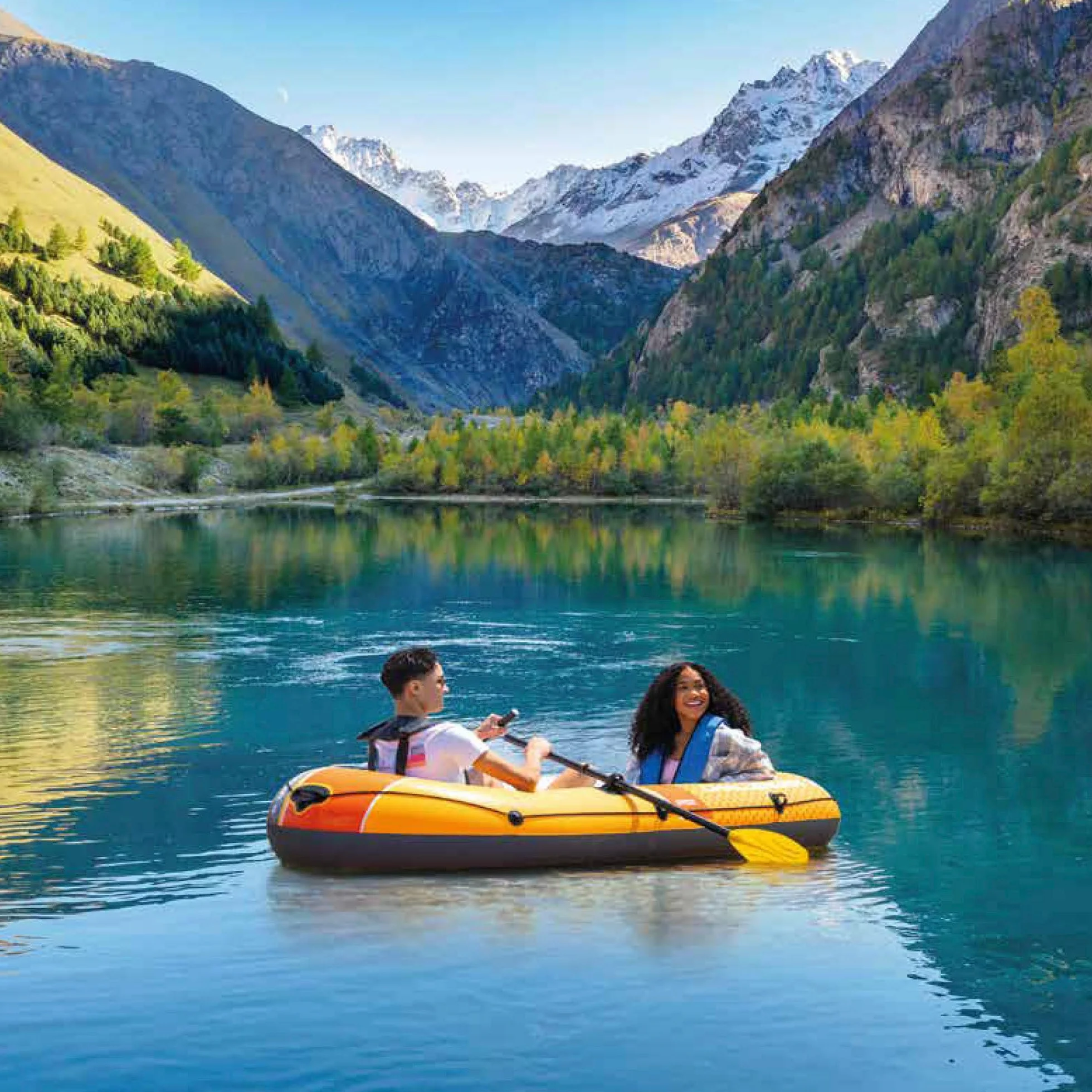 Intex Challenger 2 - Barco Hinchable, 236 x 114 x 41 cm