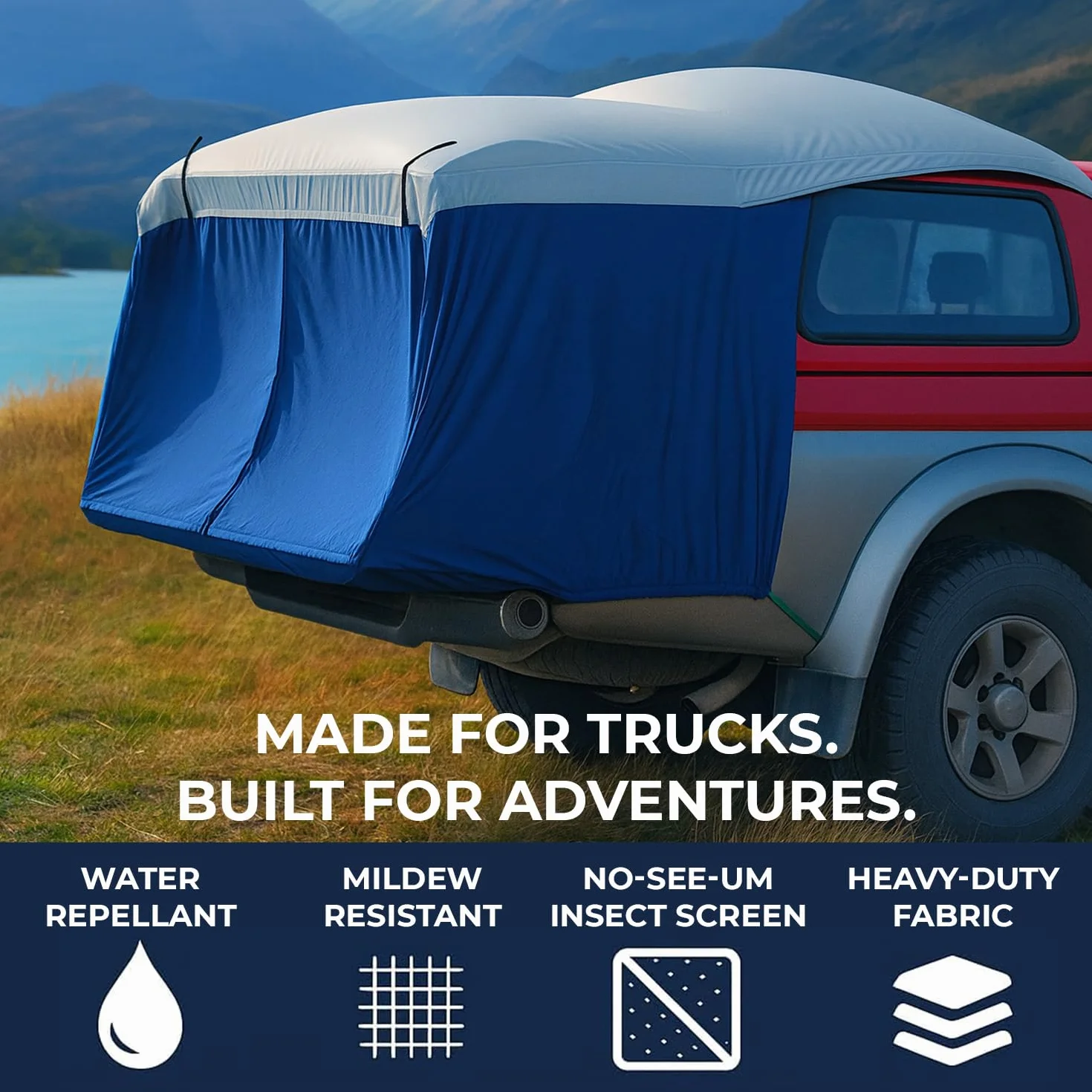 DAC Mid - Size Truck Tent by Dac Inc.-Vehicle Tents