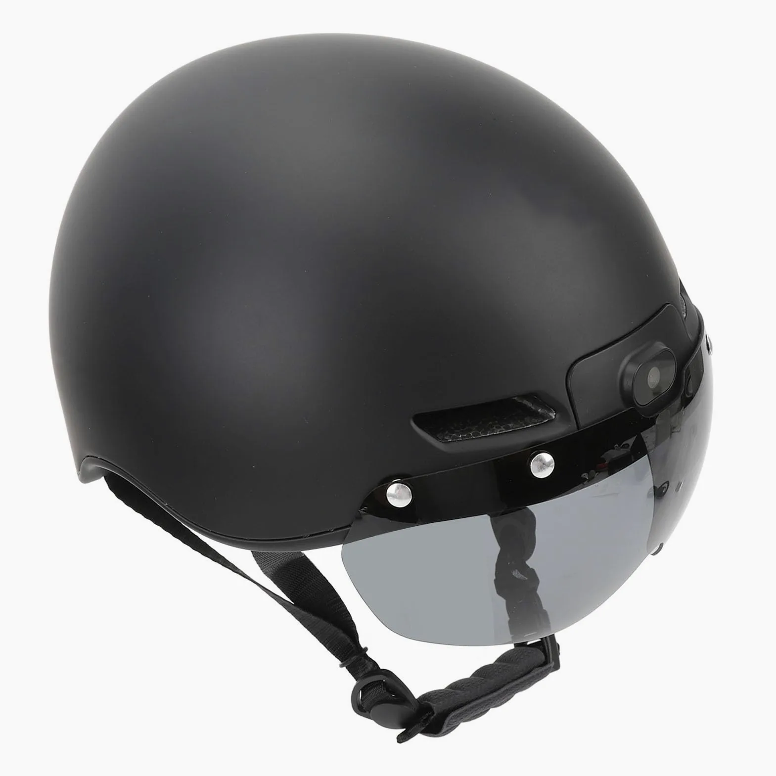 Casco de Bicicleta Inteligente, Casco de Ciclismo con Cámara Deportiva 1080P 30FPS, Gafas Magnéticas para Hombres y Mujeres