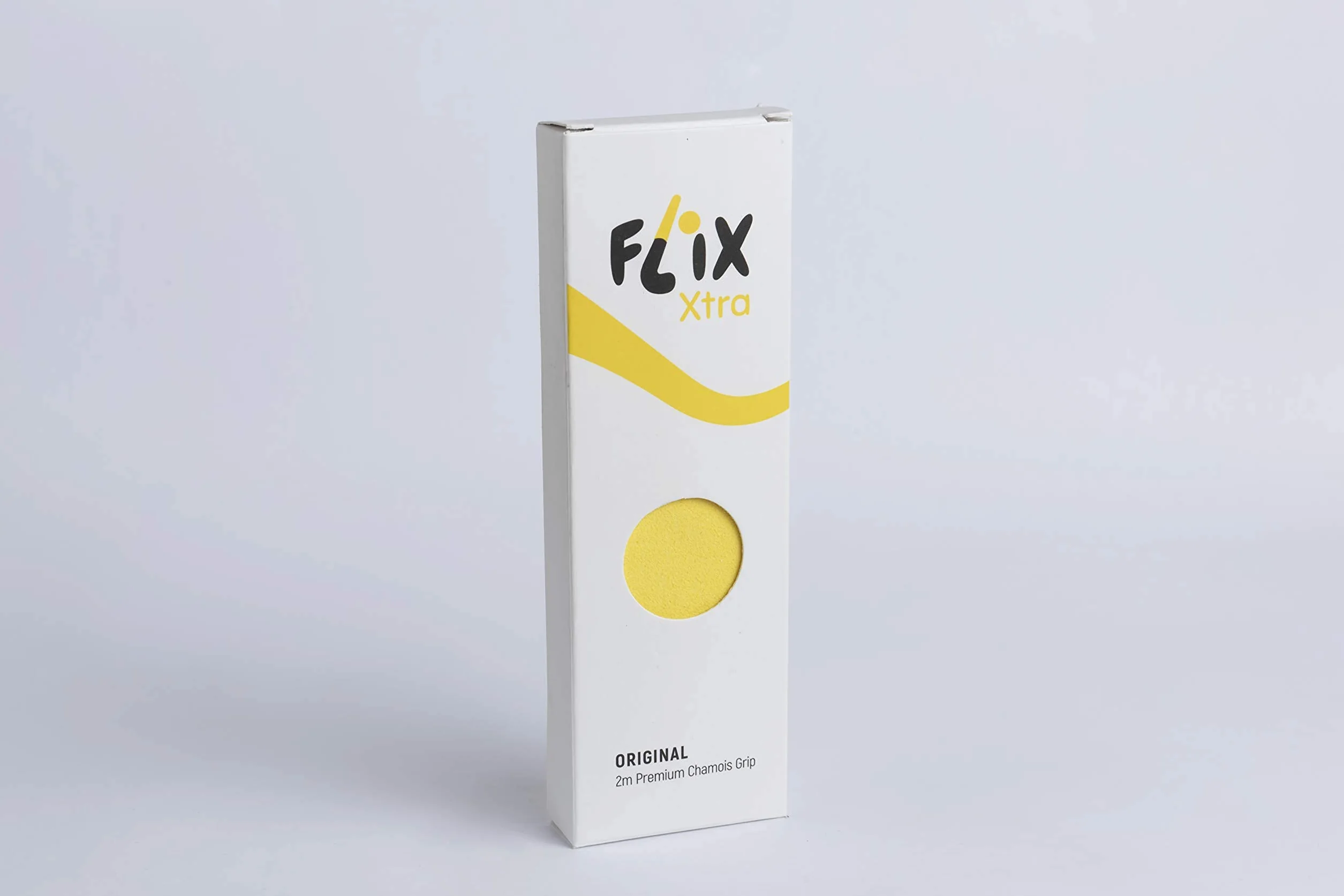 Hockey Grip | Flix Xtra 2 metros de gamuza – Original Amarillo | Extra Largo Premium Chamois