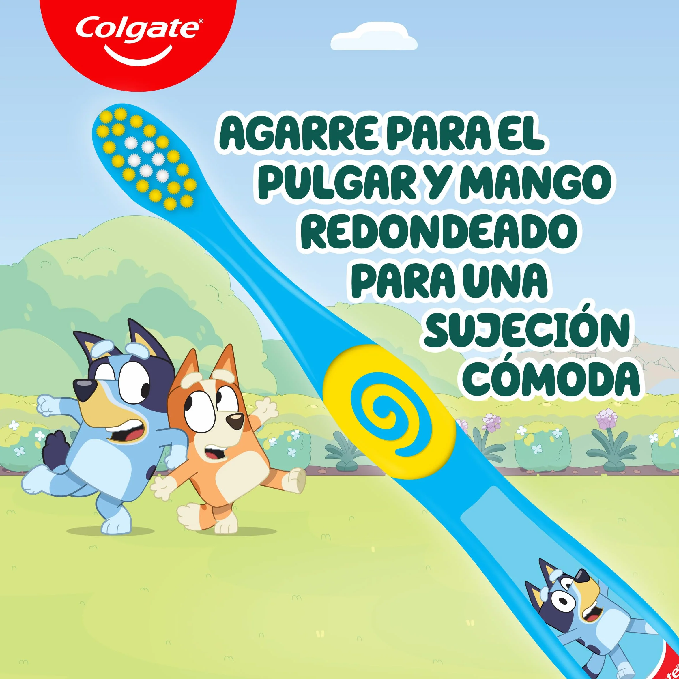 Colgate Cepillos de dientes Kids Bluey 2-5 años Pack 12 x 2, cabezal pequeño, filamentos extra suaves