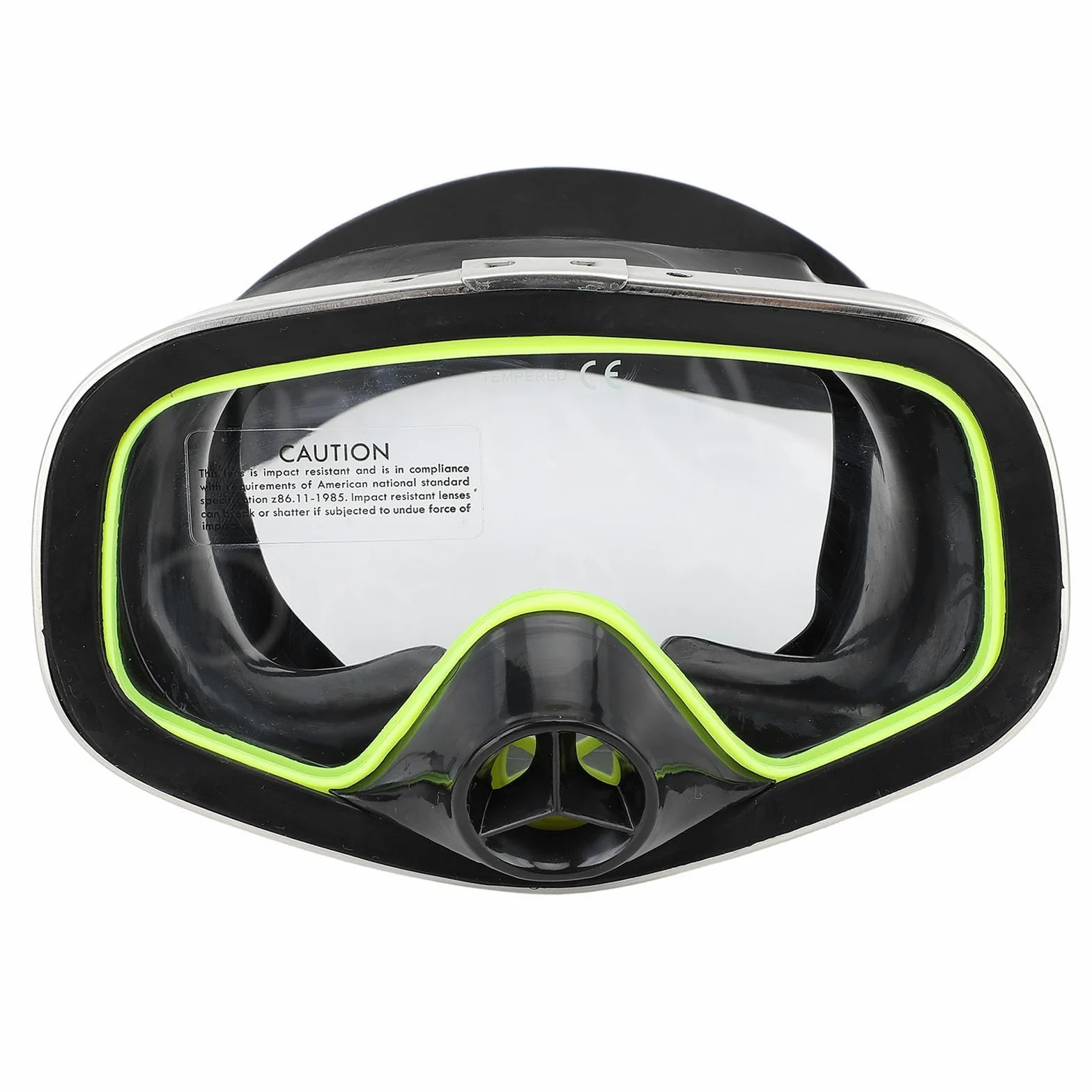 Gafas de buceo de silicona, lentes de vidrio templado impermeables, gafas subacuáticas para nadar y bucear