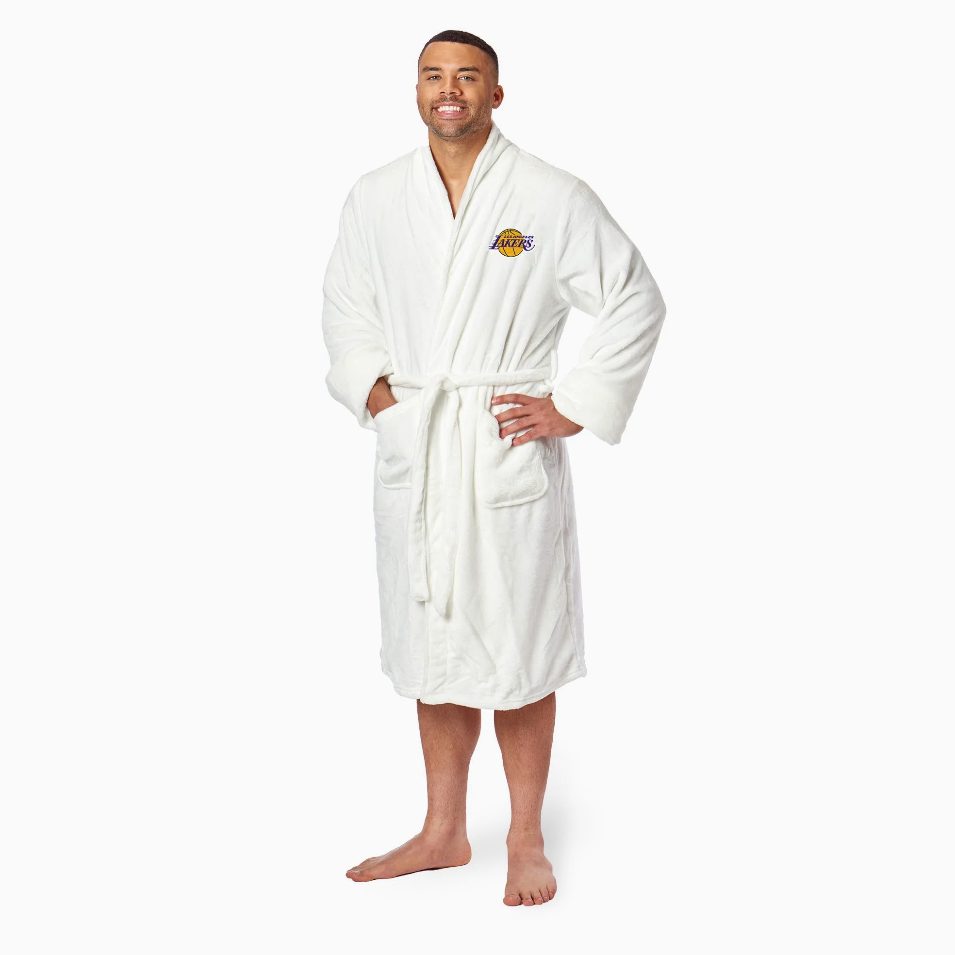 Northwest Silk Touch Bath Robe NBA Miami Heat-Bata de baño para Hombre L/XL, Tacto de Seda, 66 x 119 cm