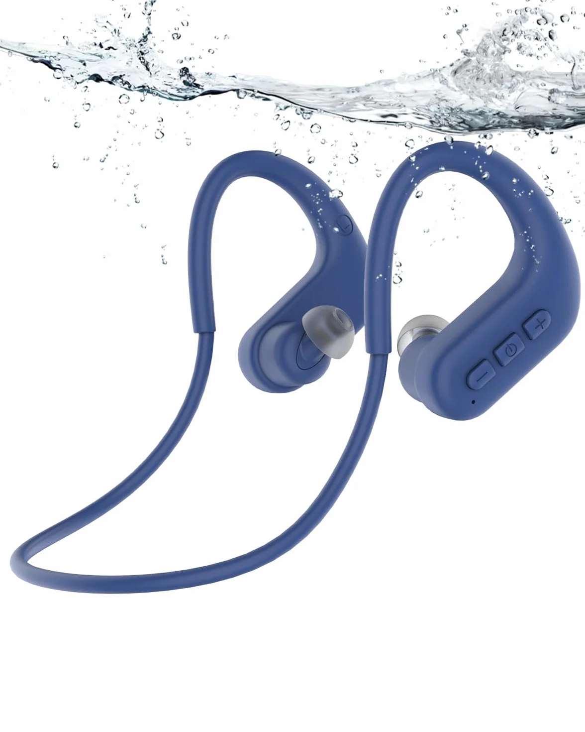 SANOTO Auriculares Natacion, In Ear Auriculare Bluetooth 5.4, IPX8 Auriculares para Nadar, 8G MP3 Acuaticos para Natacion, Auriculare Inalambricos Deportivos para Nadar, Correr y Surfear