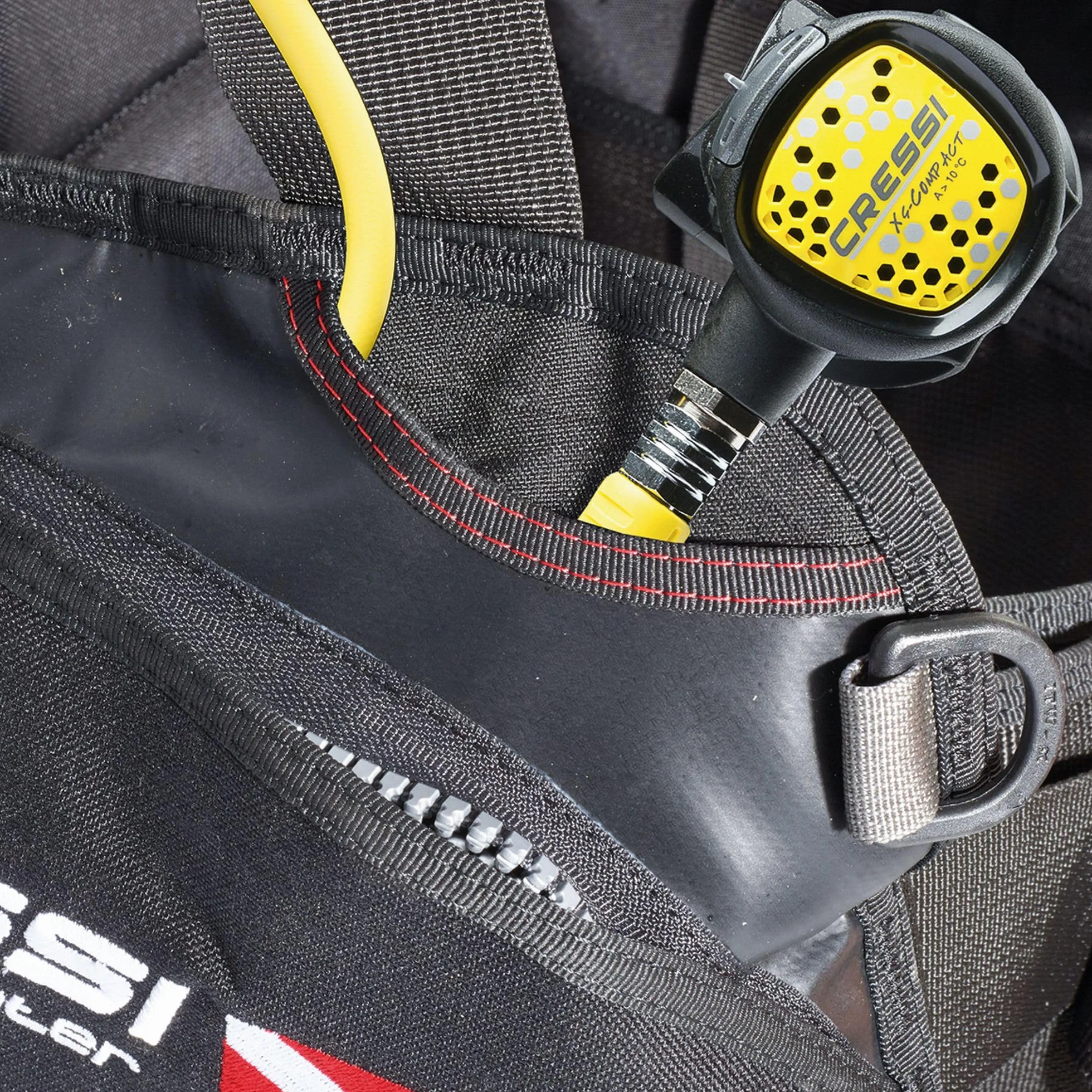 Cressi Solid Bcd Dive Center Edition Chaleco de Buceo, Negro, Unisex