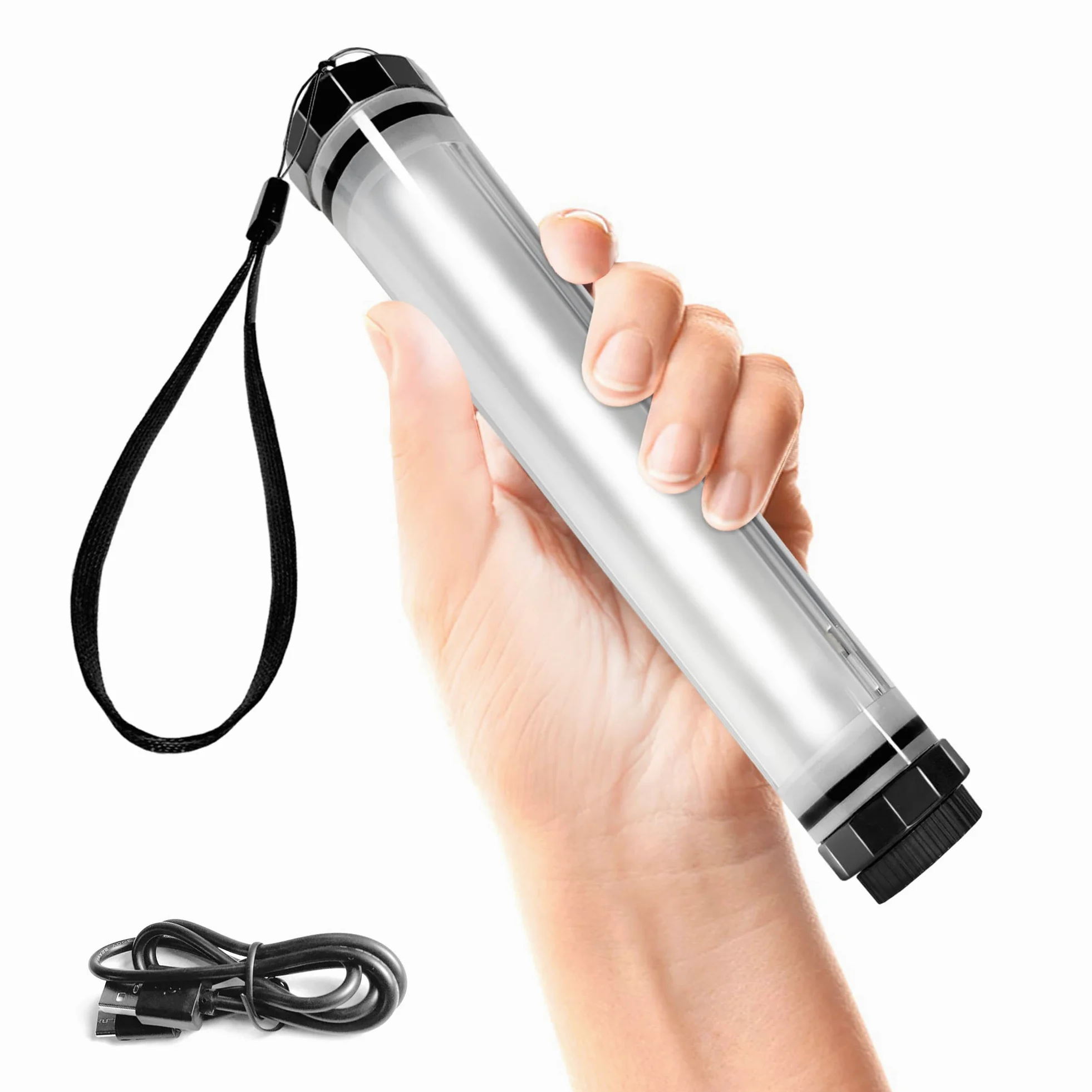SunJack impermeable Lightstick (TM) – Luz con banco de energía portátil para Camping, Backpacking, y de emergencia Kit de supervivencia