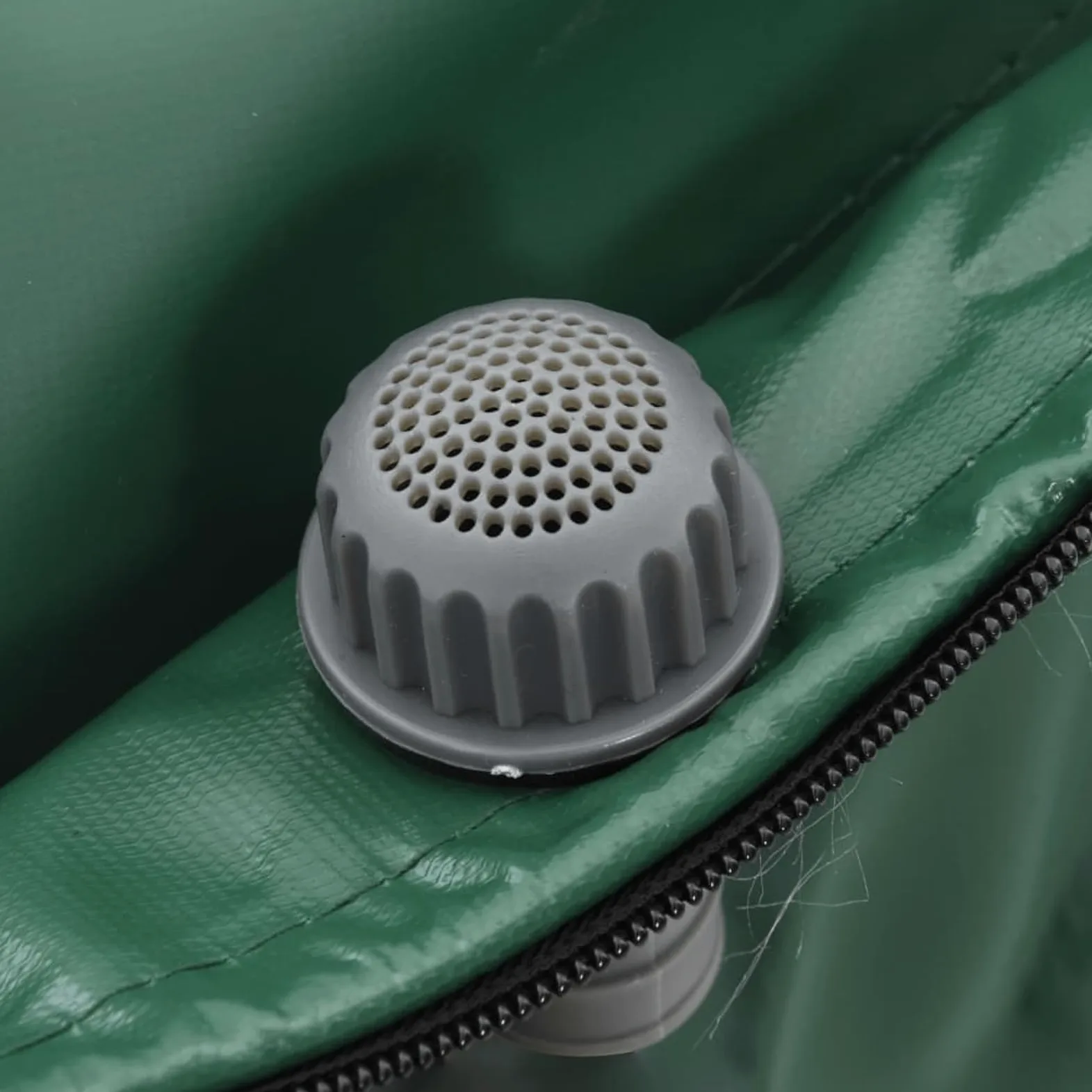 Depósito de agua plegable de 500 L, color verde, PVC, resistente a los rayos UV y a la corrosión, con filtro, para lavar coches, bicicletas, modelo 41222