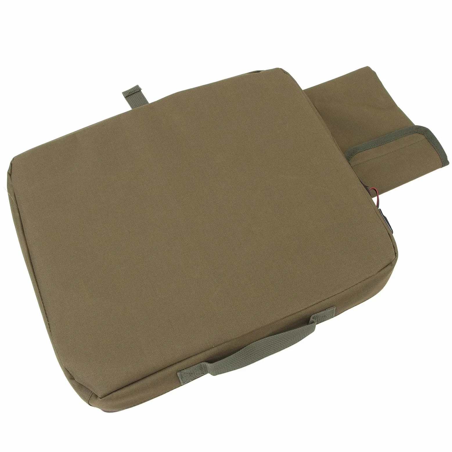 VGEBY Cojín de Asiento con Calefacción Portátil, Carga USB, 3 Configuraciones de Temperatura, Ligero, Impermeable, con Tecnología de Calefacción Inteligente, para Acampar, Pescar,