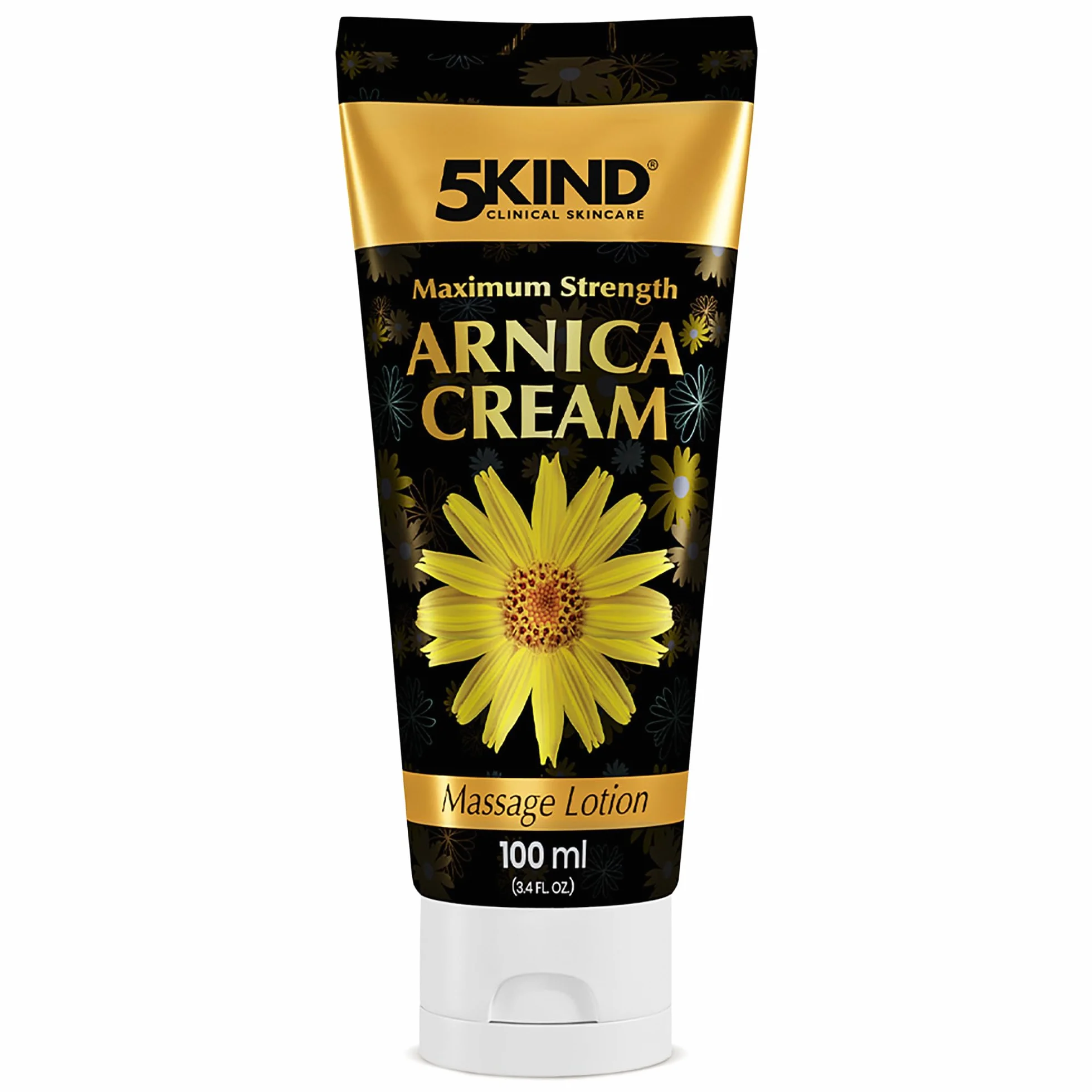 Crema de árnica para hematomas e hinchazón, 100 ml, máxima resistencia, acción rápida e intensiva