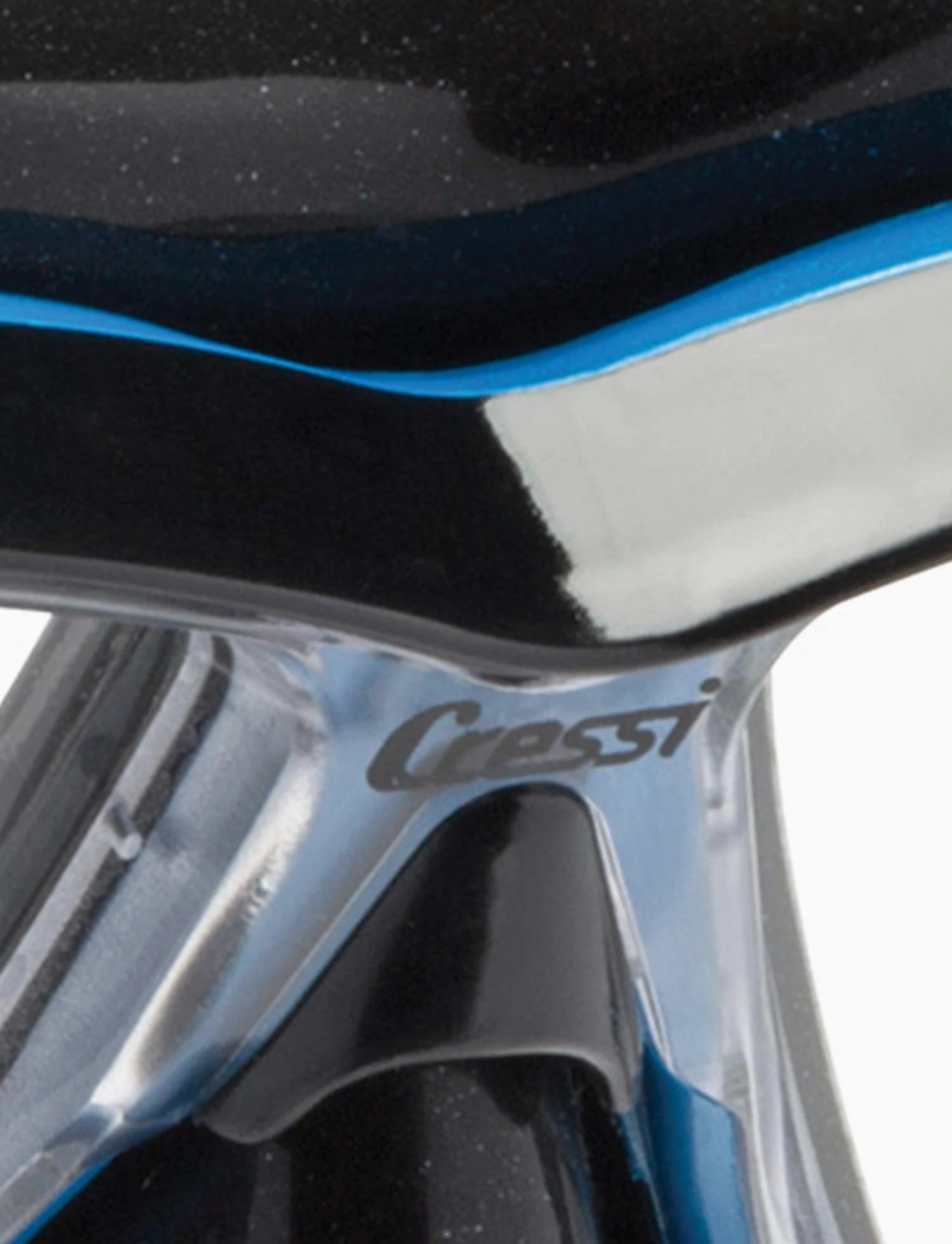 Cressi Big Eyes Gafas de Buceo, Unisex, Negro/Azul + Mexico Tubo De Snorkel, Unisex-Adult, Negro, Un Tamaño